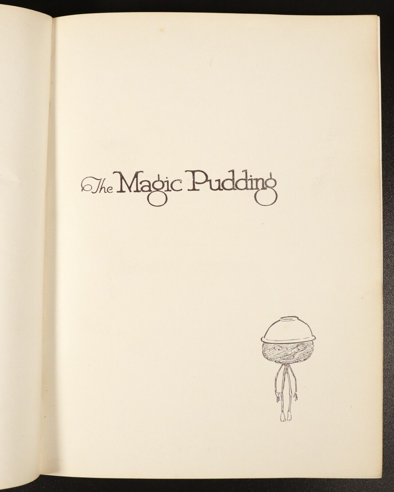 1924 The Magic Pudding by Norman Lindsay 1st Edition Childrens Book Partial DJ