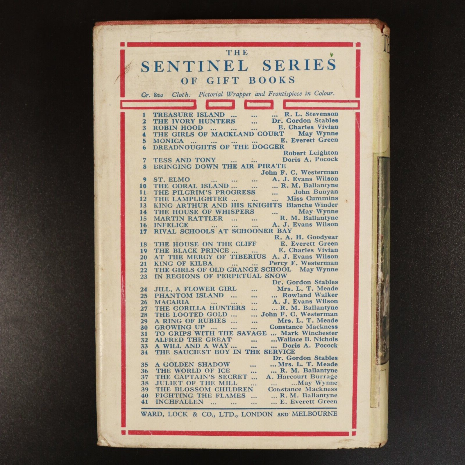 c1925 Tess & Tony by Doris A. Pocock Antique British Childrens Fiction Book