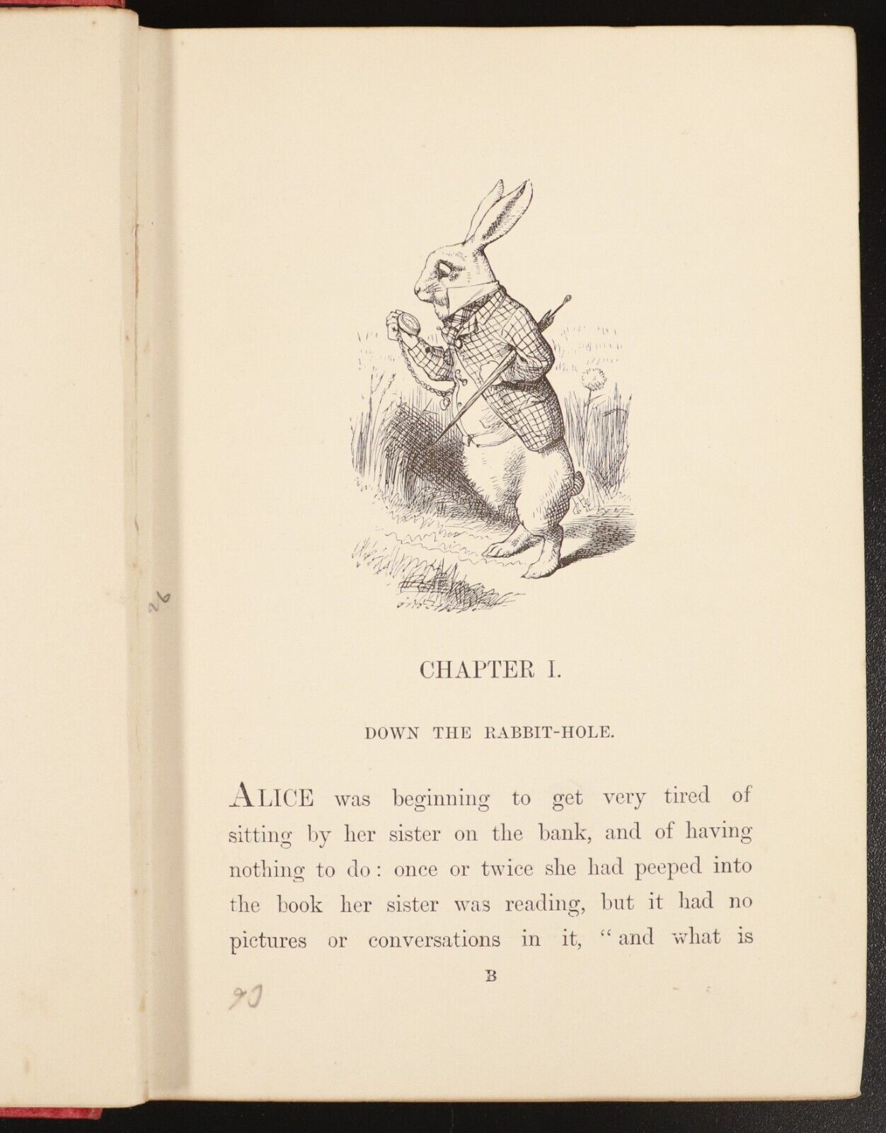 1886 Alice's Adventures In Wonderland L. Carroll Antique Fiction Book J. Tenniel