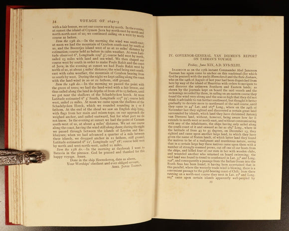 1929 2vol Australian Discovery by Sea & Land by E. Scott Antique History Books