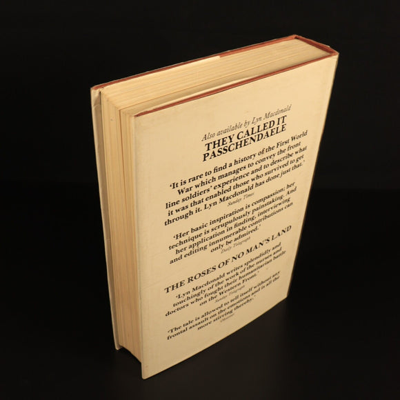 Somme by Lyn Macdonald 1983 1st Edition British Military History Book WW1