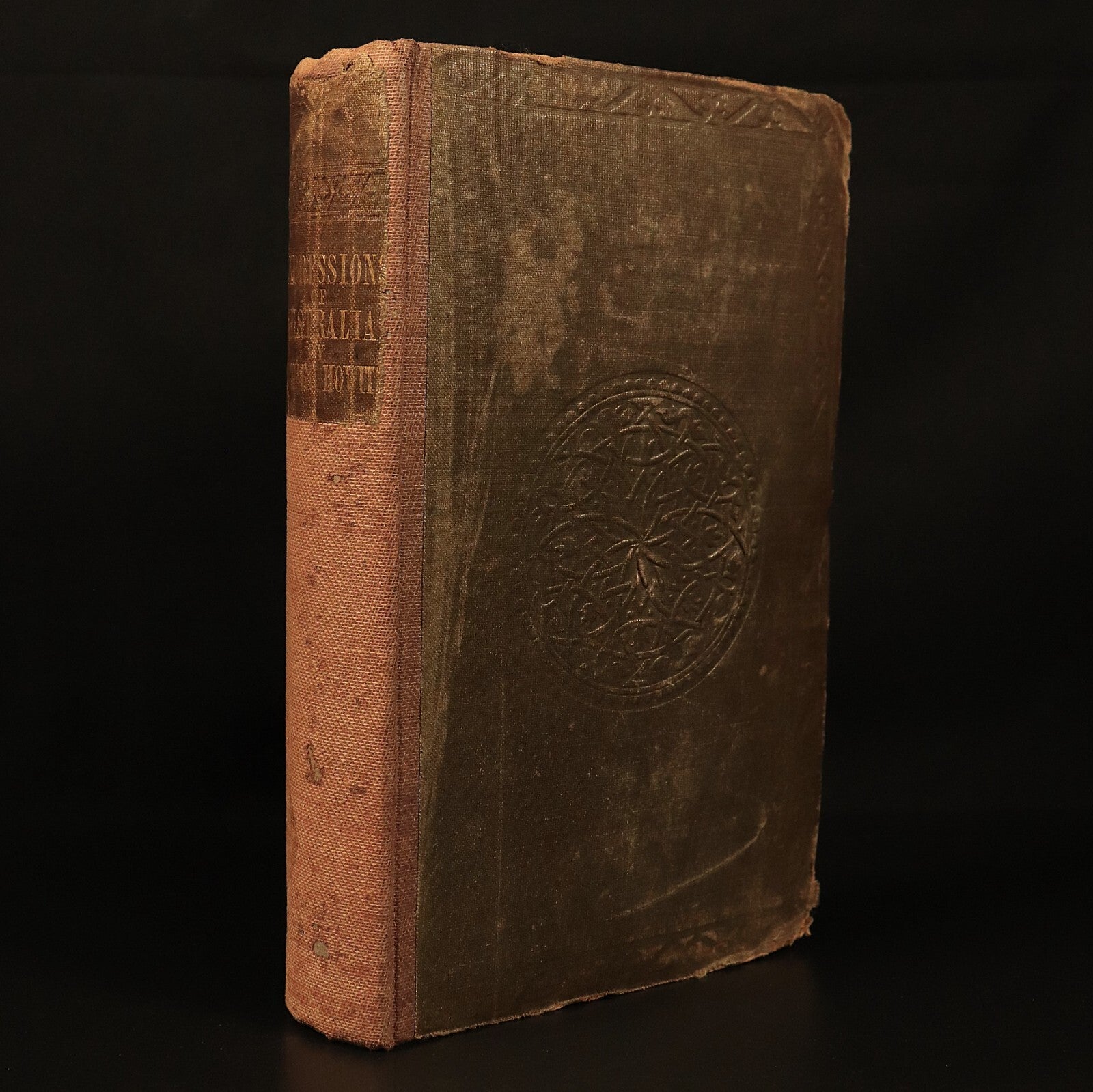 1845 Australia: Historical etc. by R. Howitt Antiquarian Australian History Book