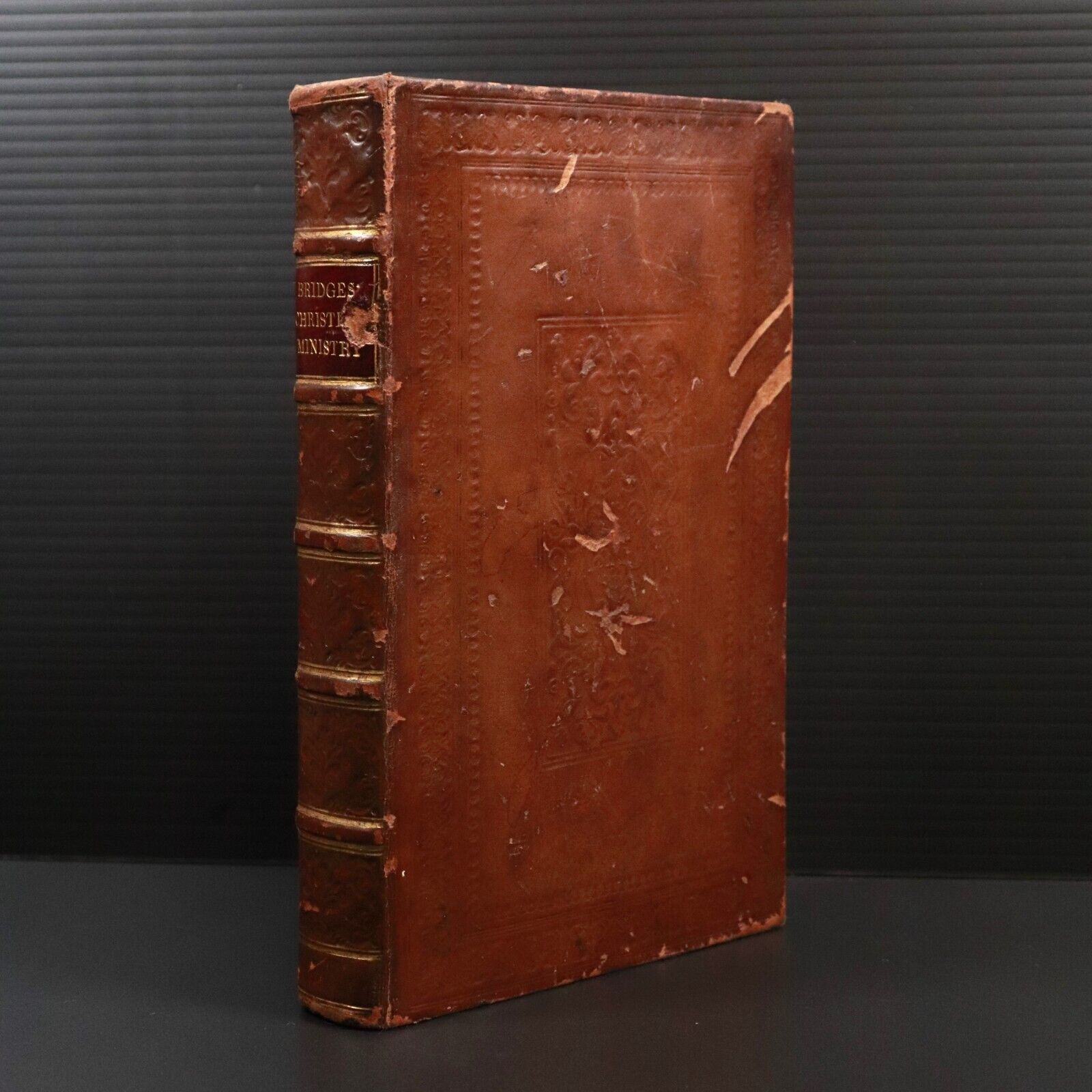 1835 The Christian Ministry & Inneficiency Antiquarian Theology Book C. Bridges