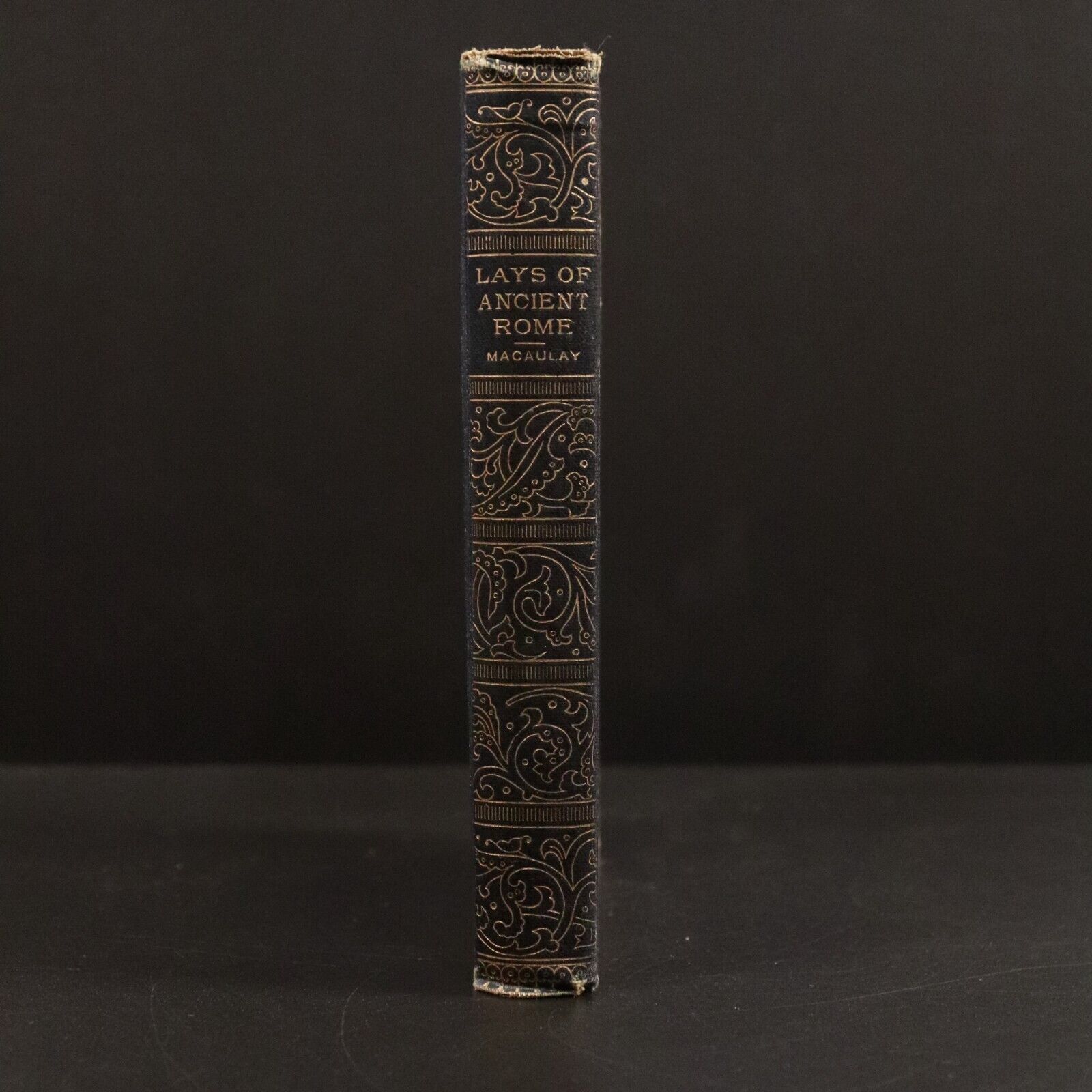 1888 Lays Of Ancient Rome by Lord Macaulay Antique Roman History Poetry Book