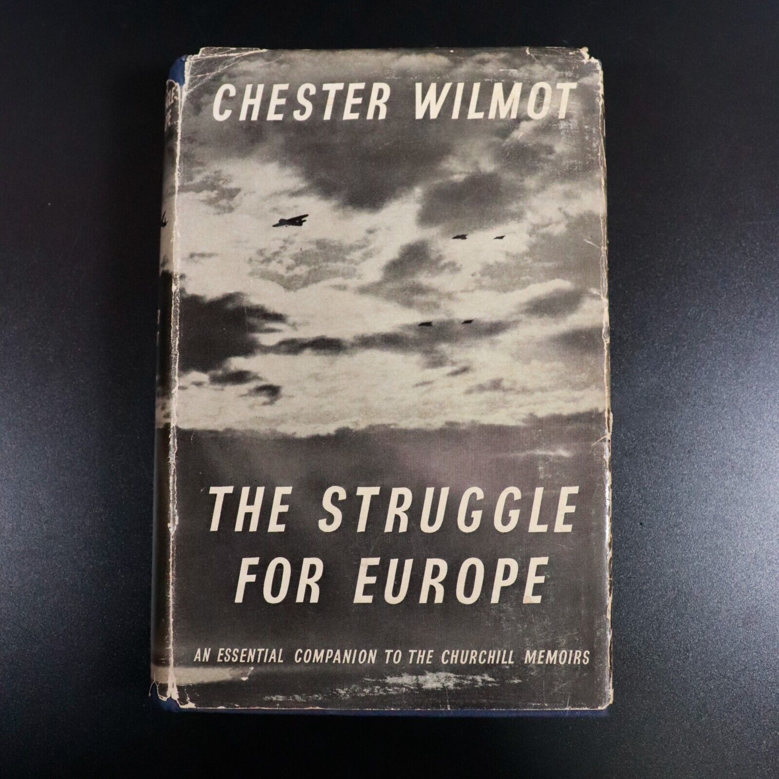 1954 The Struggle For Europe by Chester Wilmot Vintage Military History Book