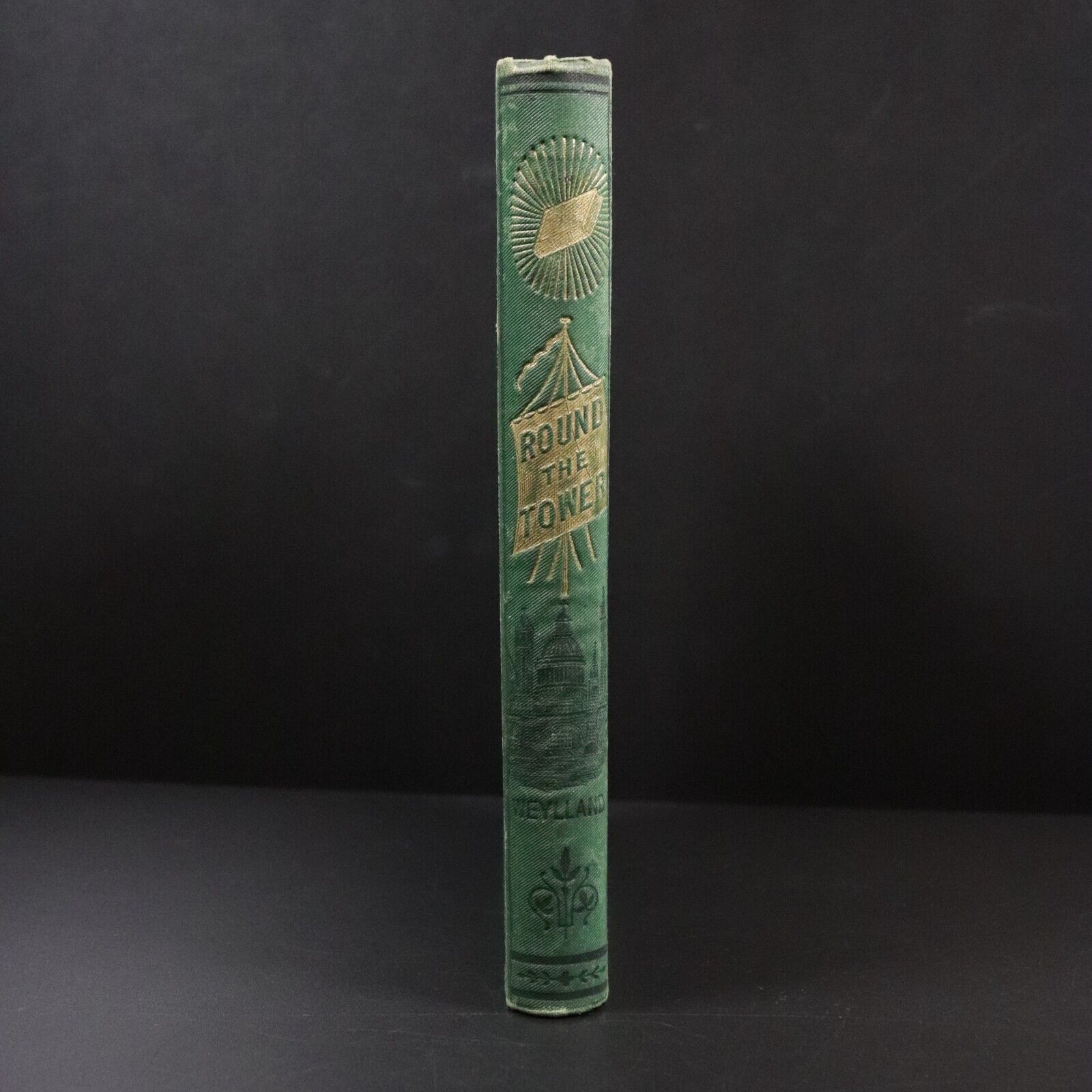 1875 Round The Tower: London City Mission Story Antique British History Book