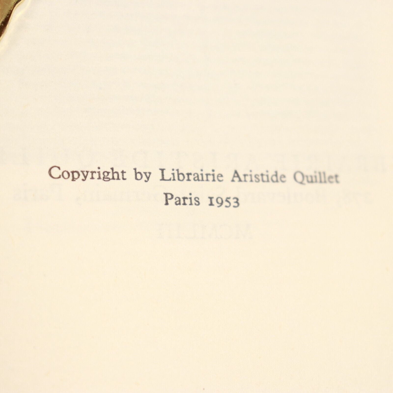 1953 9vol Collection Des Grands Classiques Quillet Antique French Book Set