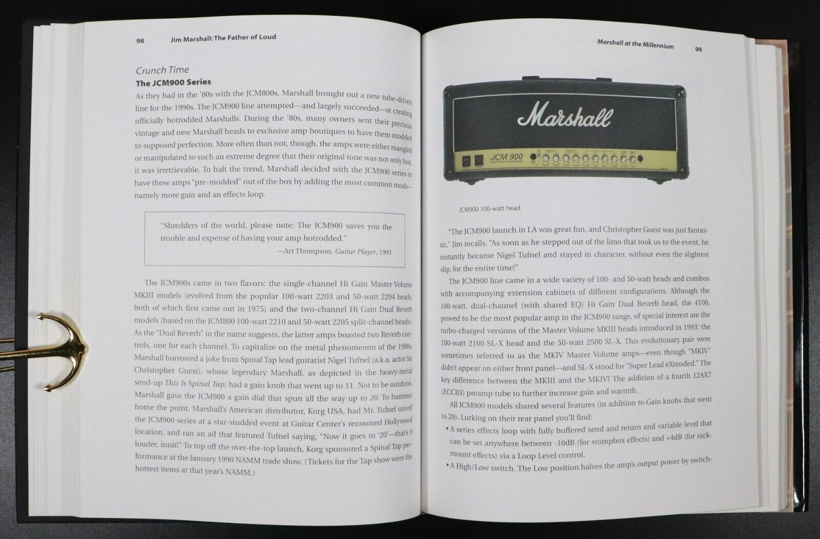 2004 Jim Marshall The Father Of Loud - Marshall Amplifiers Guitar Book Maloof