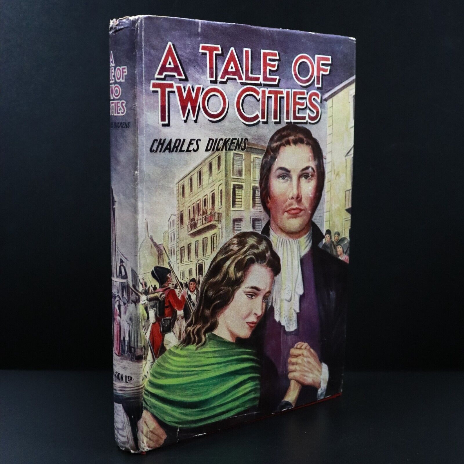 c1965 A Tale Of Two Cities by Charles Dickens Classic Fiction Book Dean & Son