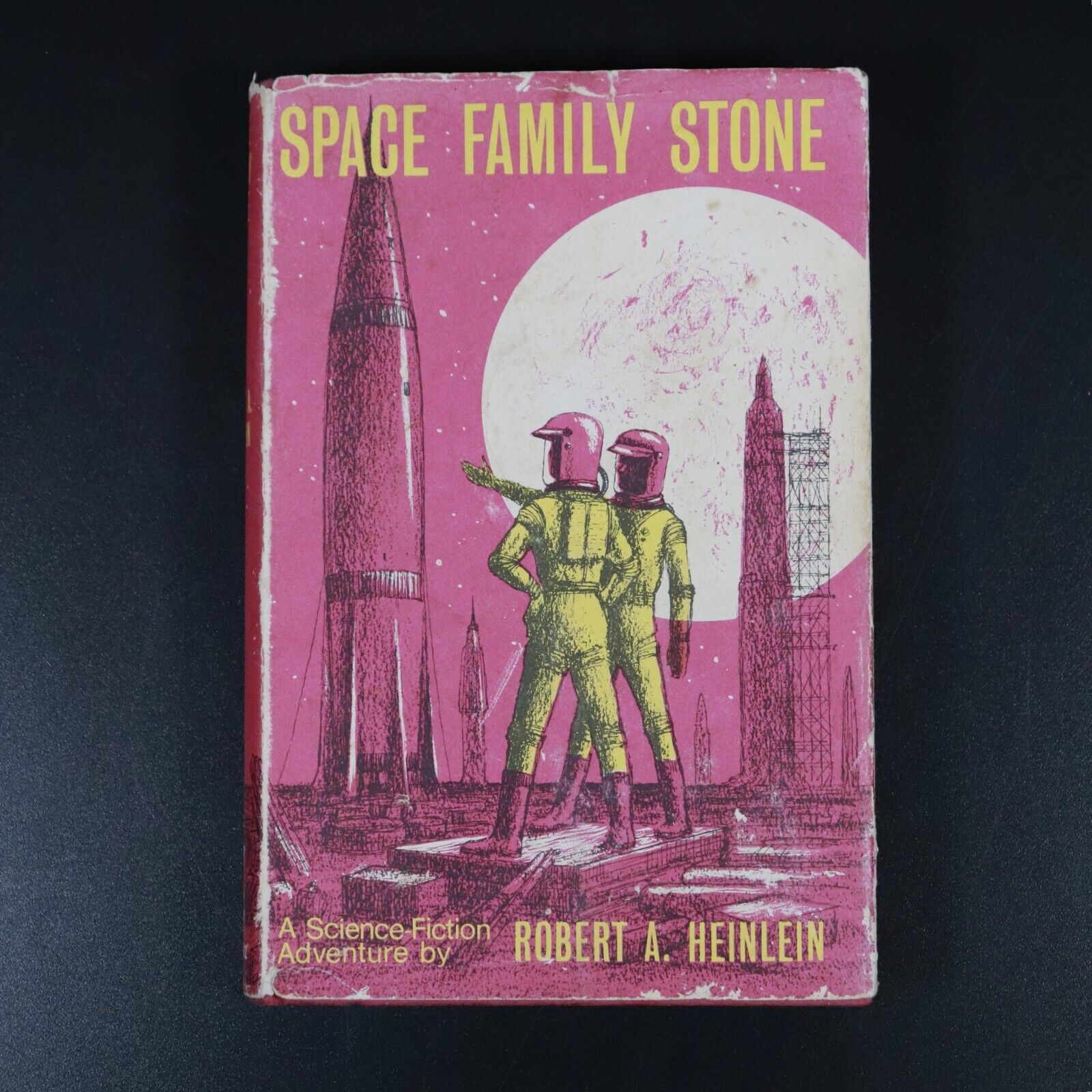 1969 Space Family Stone by RA Heinlein Vintage Science Fiction Book 1st UK Ed