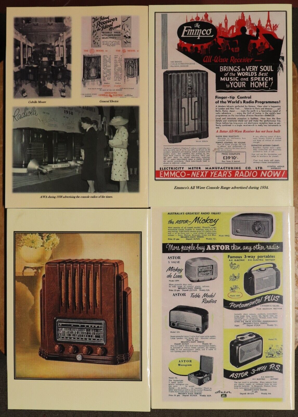 Australian Radio Advertisements Of The 20th Century - 4 Volume Set