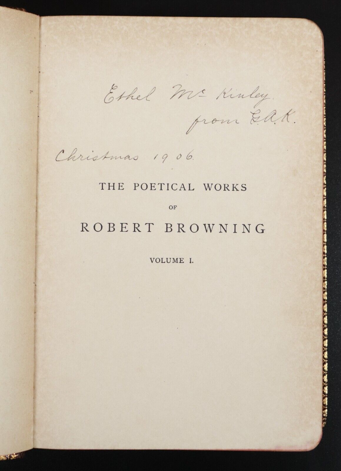 1901 2vol The Poetical Works Of Robert Browning Antique Poetry Book Set