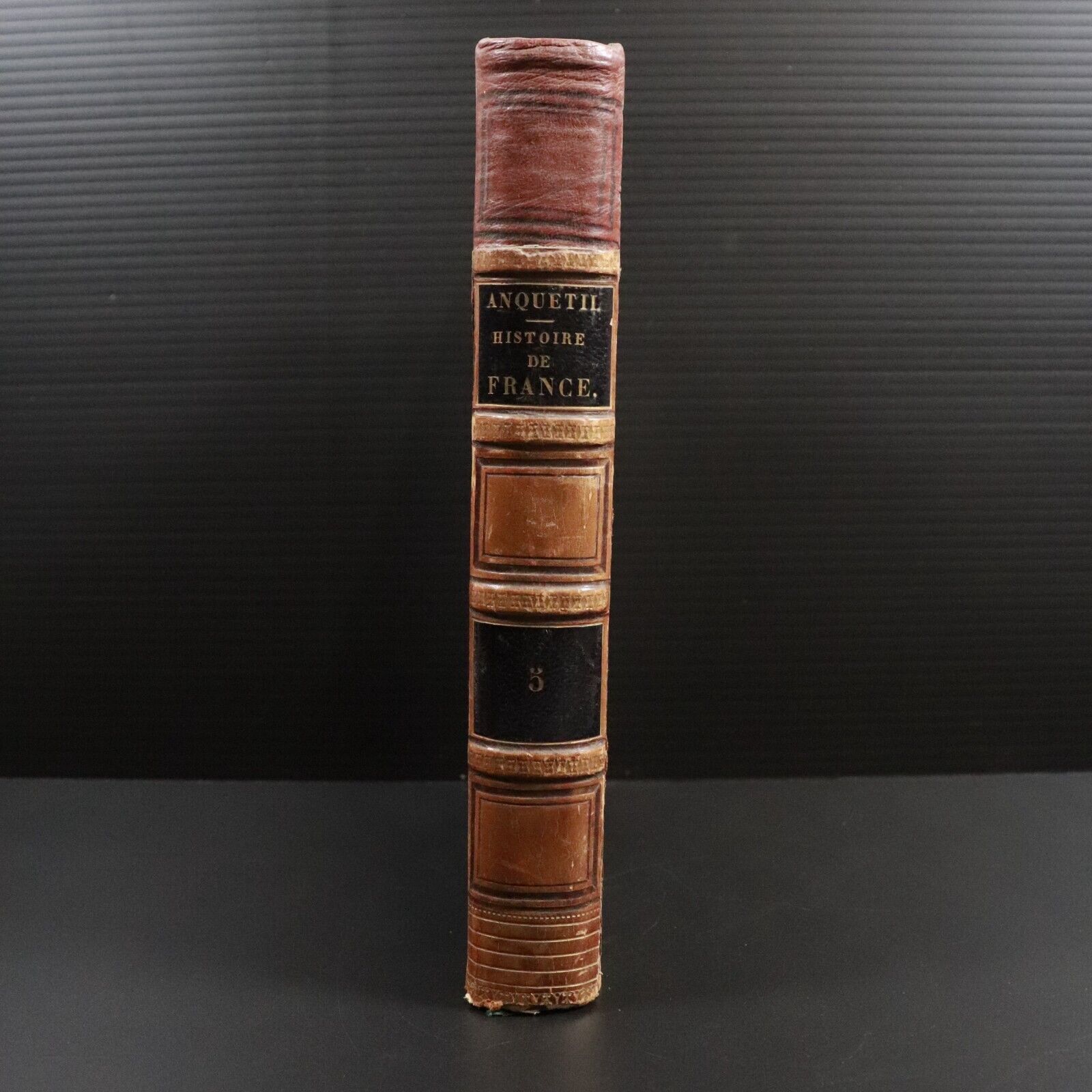 1844 Histoire De France by M. De Norvins Antiquarian French History Book