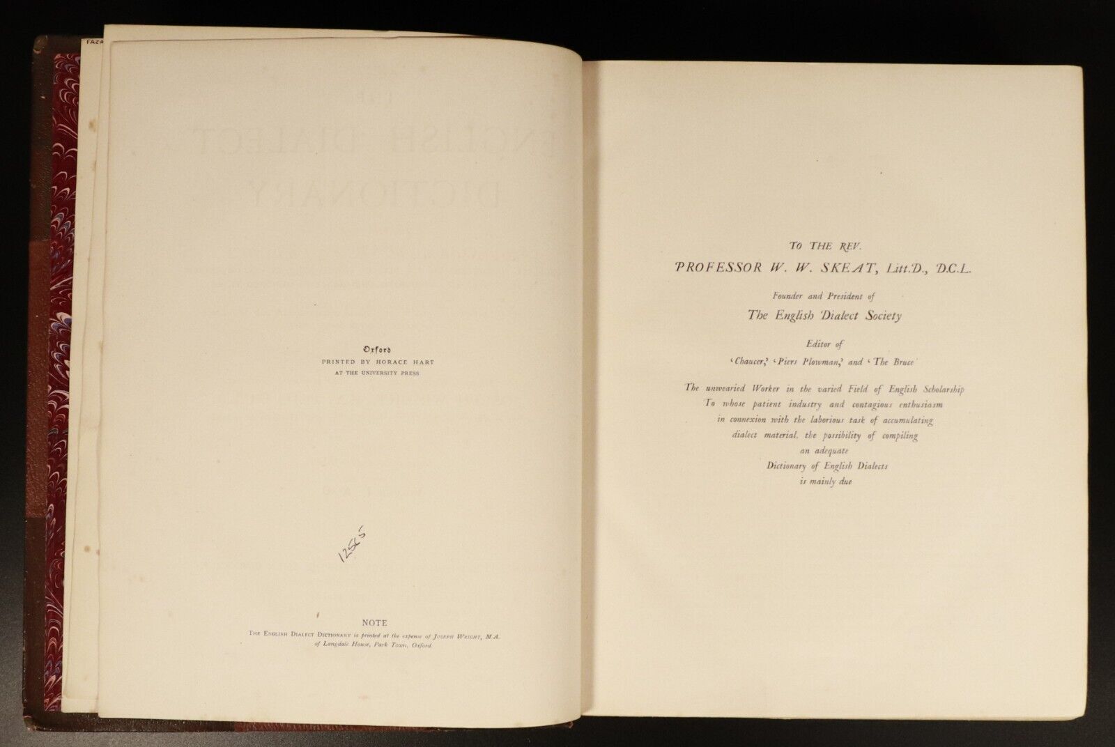 1898 6vol The English Dialect Dictionary British Antiquarian Reference Book Set