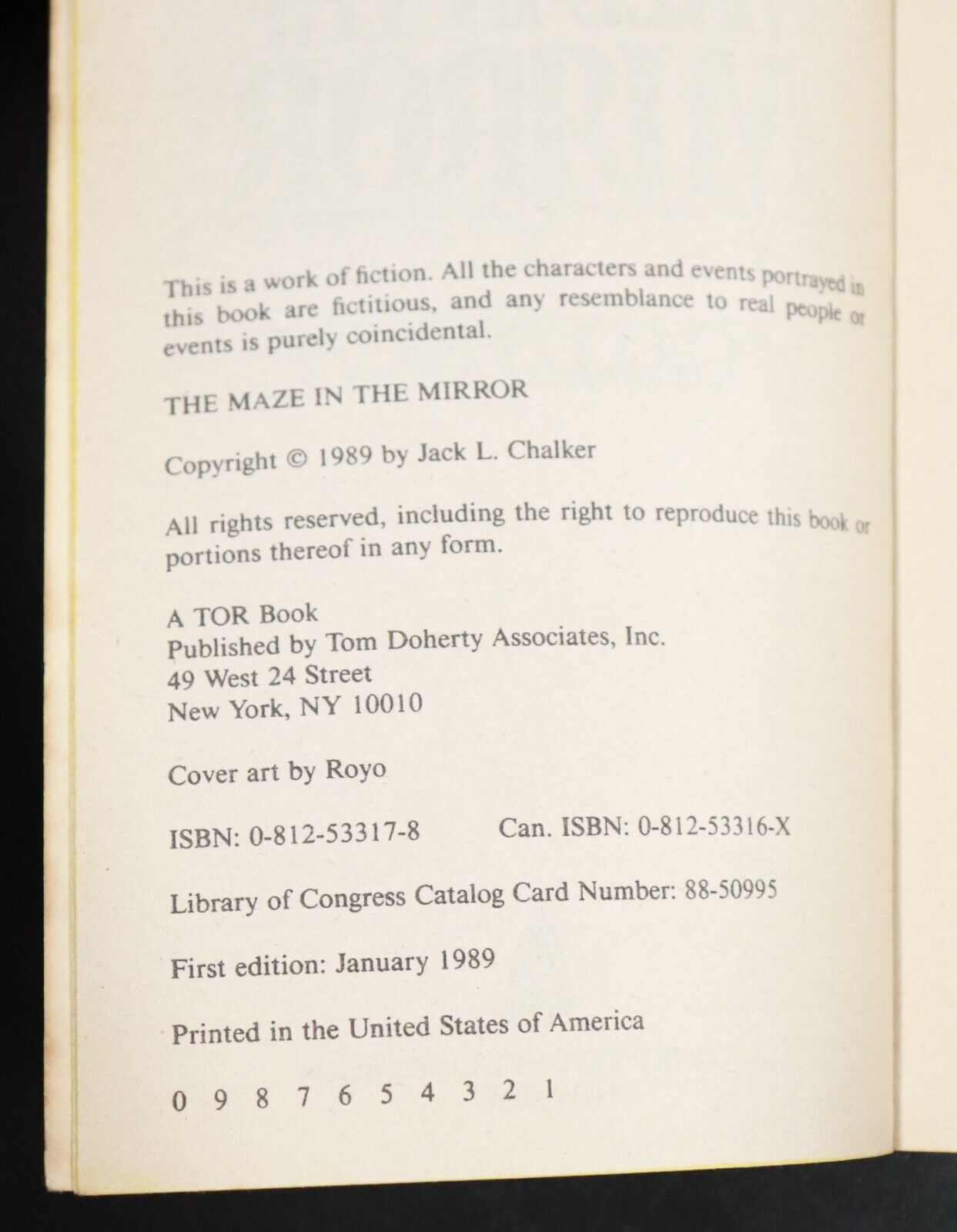 1987 3vol G.O.D. INC by JL Chalker Science Fiction Book Set 1st Editions