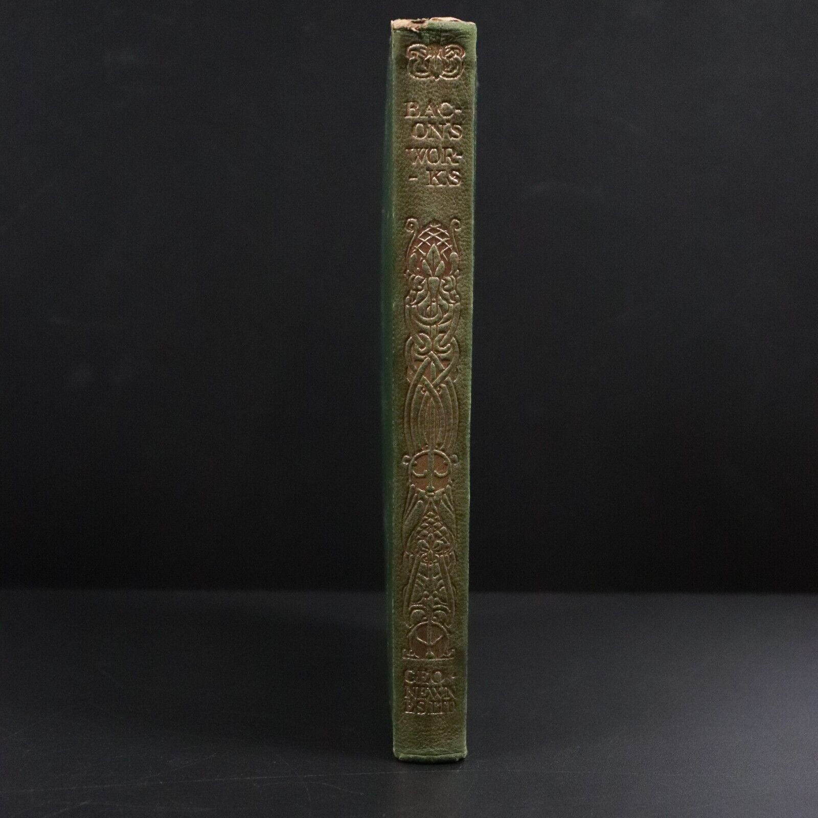 1902 Essays Civil & Moral + Writings Of Francis Bacon Antique Philosophy Book