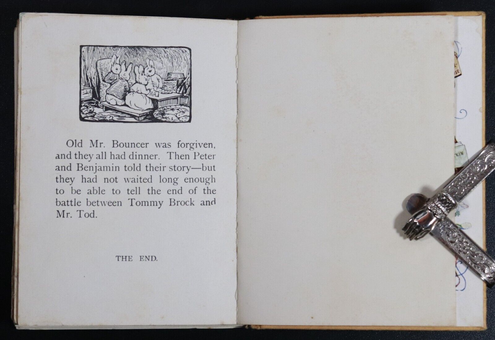 c1920 The Tale Of Mr Tod by Beatrix Potter Antique Childrens Book Illustrated