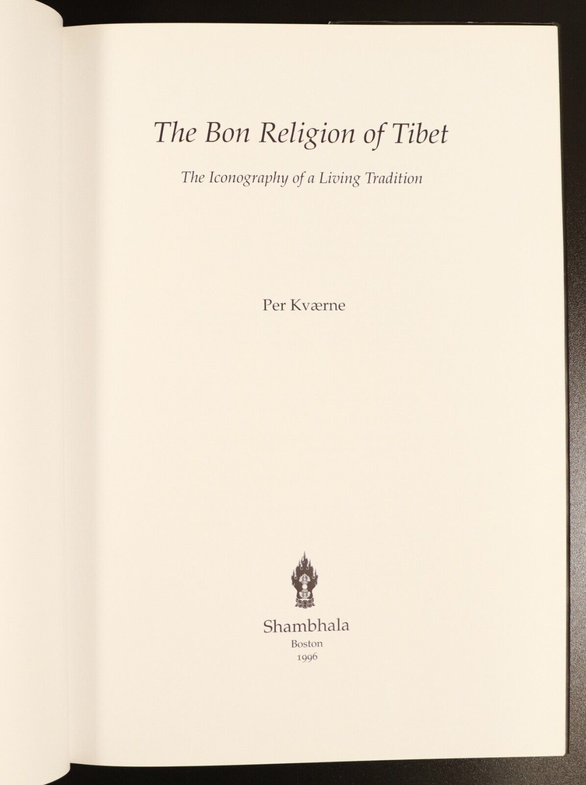 1996 The Bon Religion Of Tibet by Per Kvaerne Religious History Book China