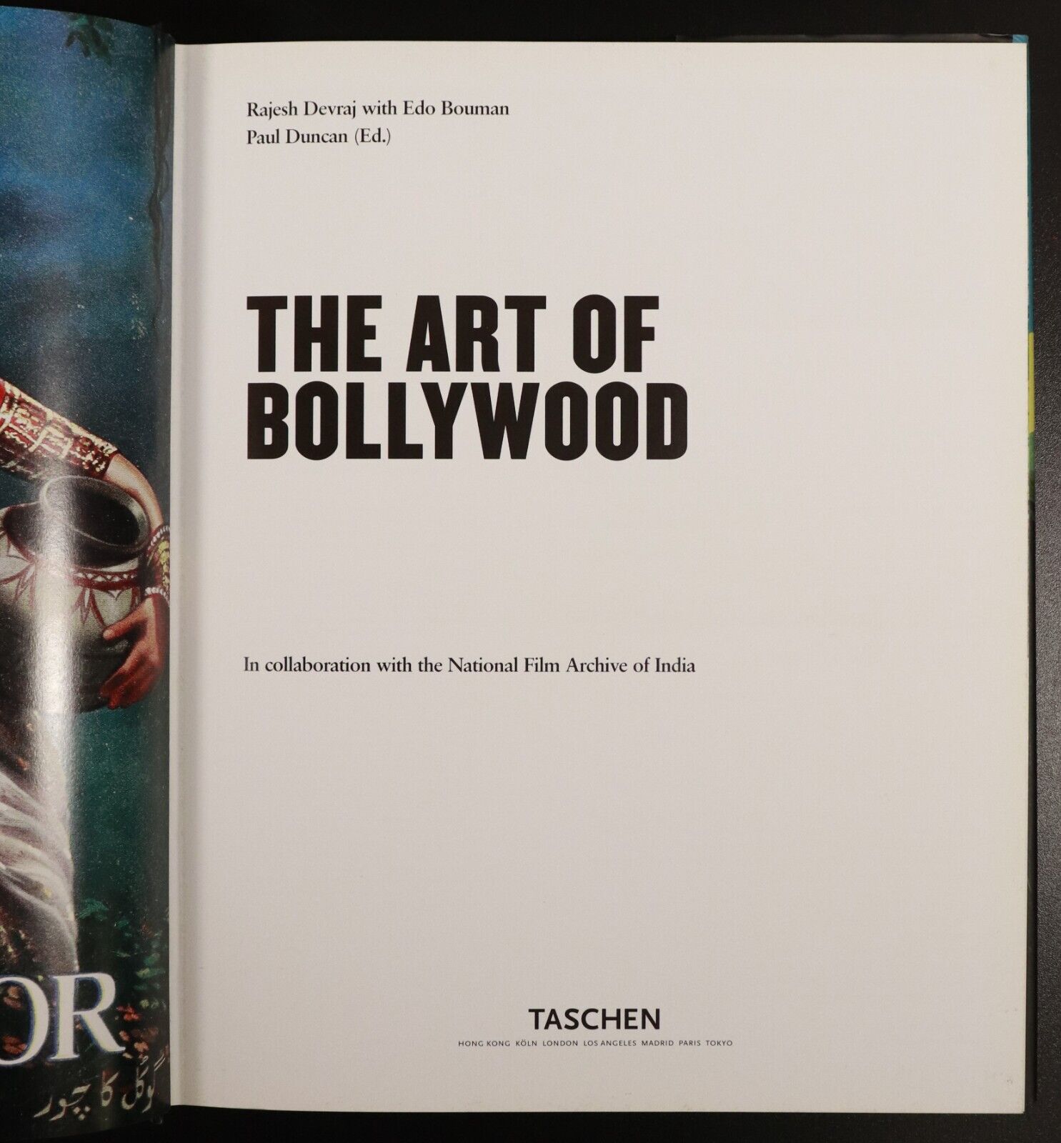 2010 The Art Of Bollywood by Devraj, Bouman & Duncan Film & Cinema History Book - 0
