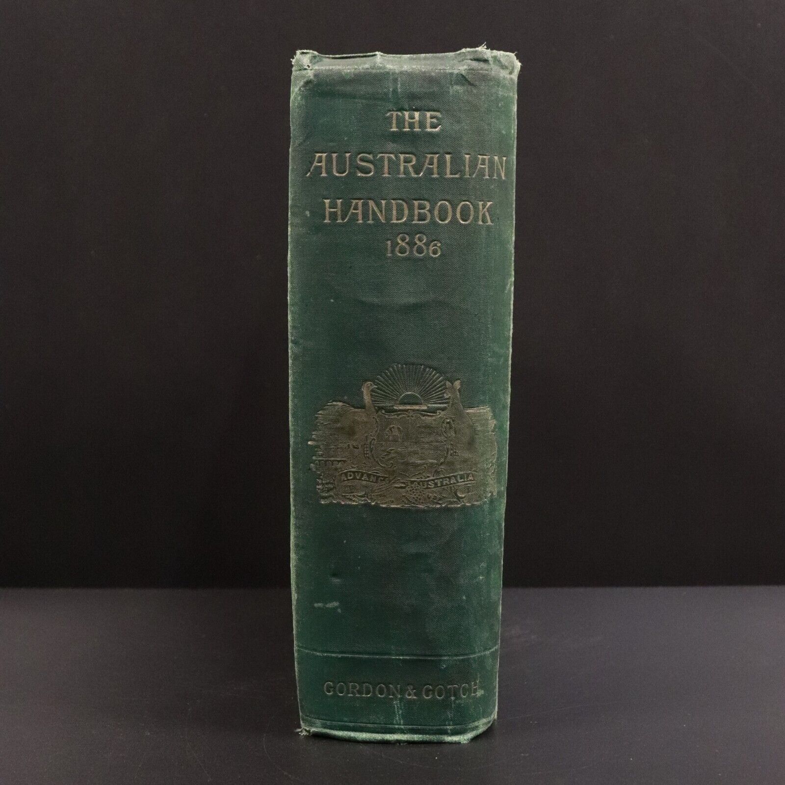 1886 Australian Handbook Directory Business Guide Antiquarian Reference Book