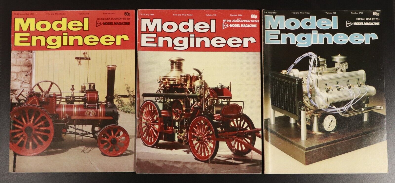 1982 33vol Model Engineer Map Model Magazine Modelling Hobby Books Bulk Lot