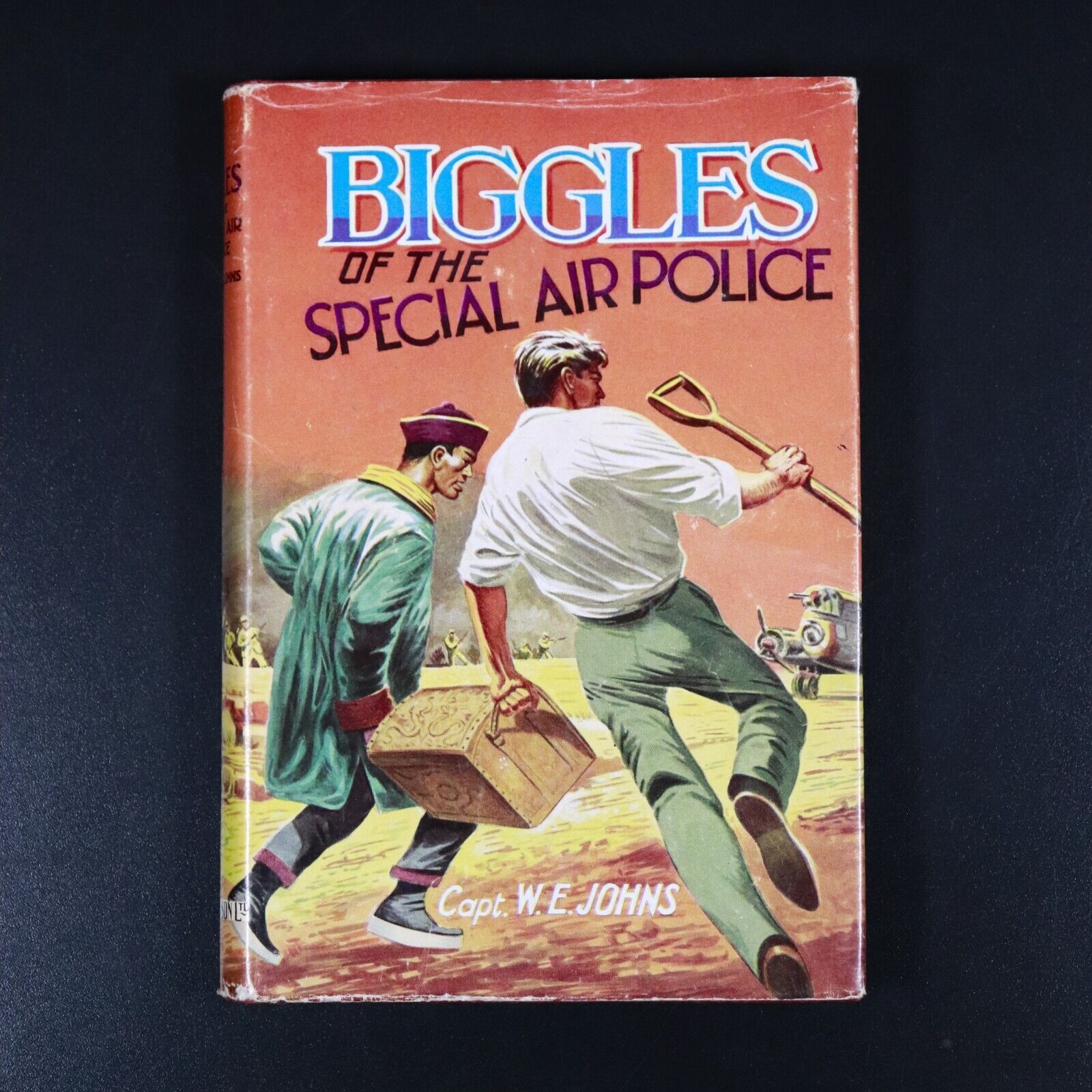 c1965 Biggles Of The Special Air Police Childrens Story Book Dean & Son