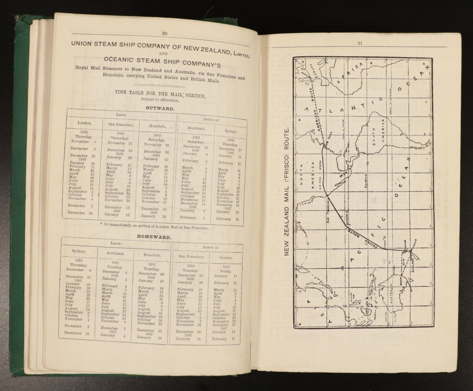 1886 Australian Handbook Directory Business Guide Antiquarian Reference Book