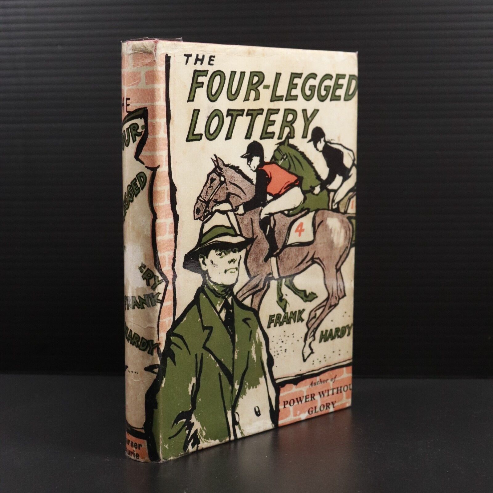 1958 The Four-Legged Lottery by Frank Hardy Australian Fiction Book w/DJ