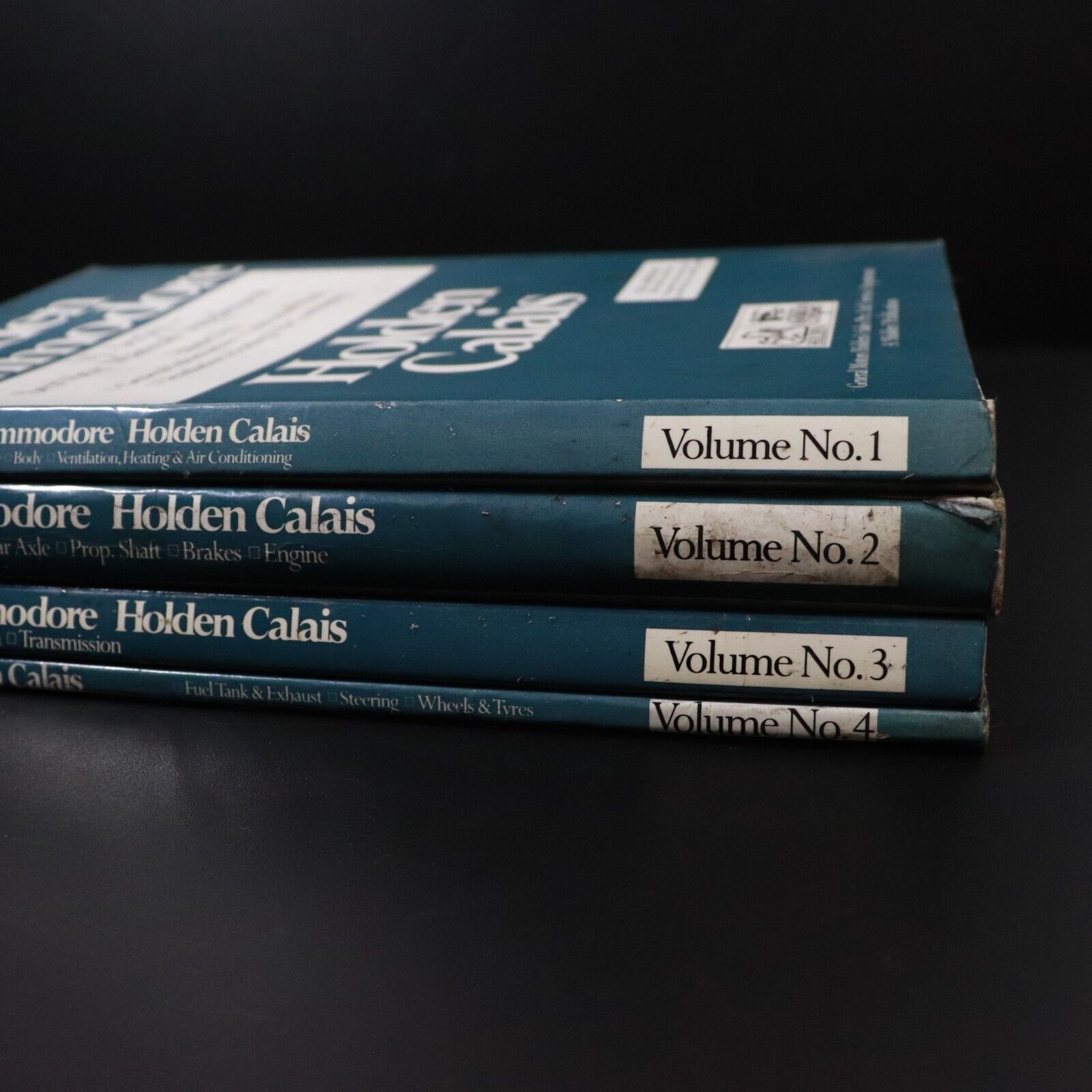 1986 Holden Commodore Holden Calais VL Series Service Manual Supplement Books x4