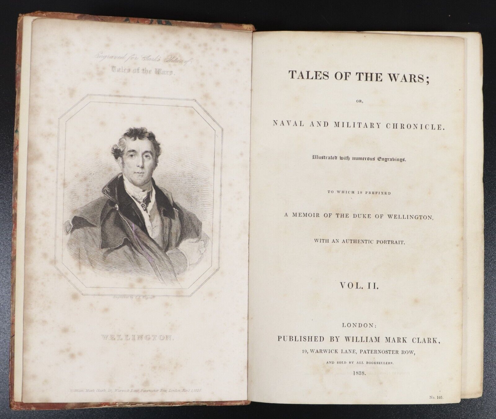 1836 4vol Tales Of The Wars Naval Military Antiquarian British History Book Set