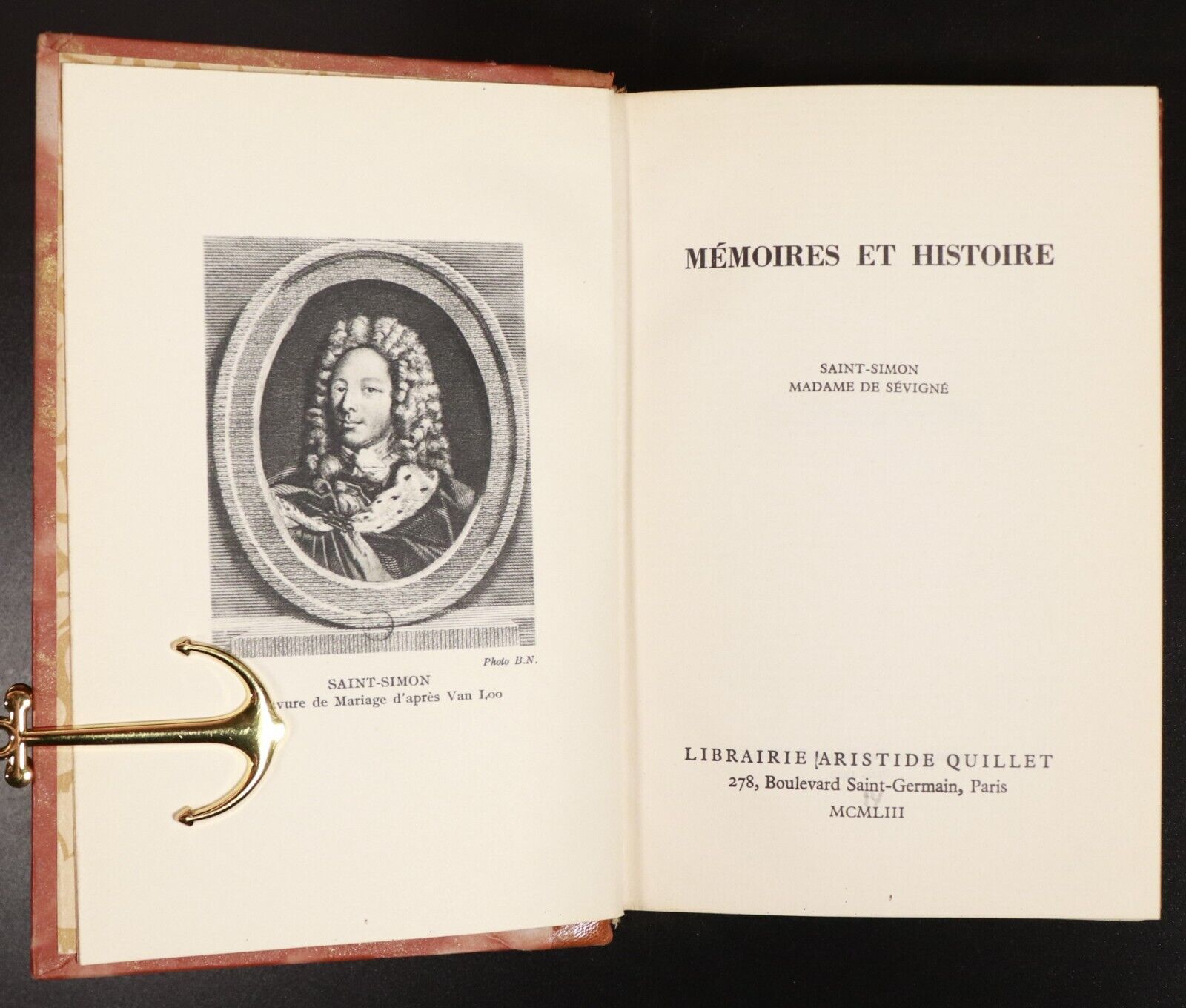 1953 9vol Collection Des Grands Classiques Quillet Antique French Book Set