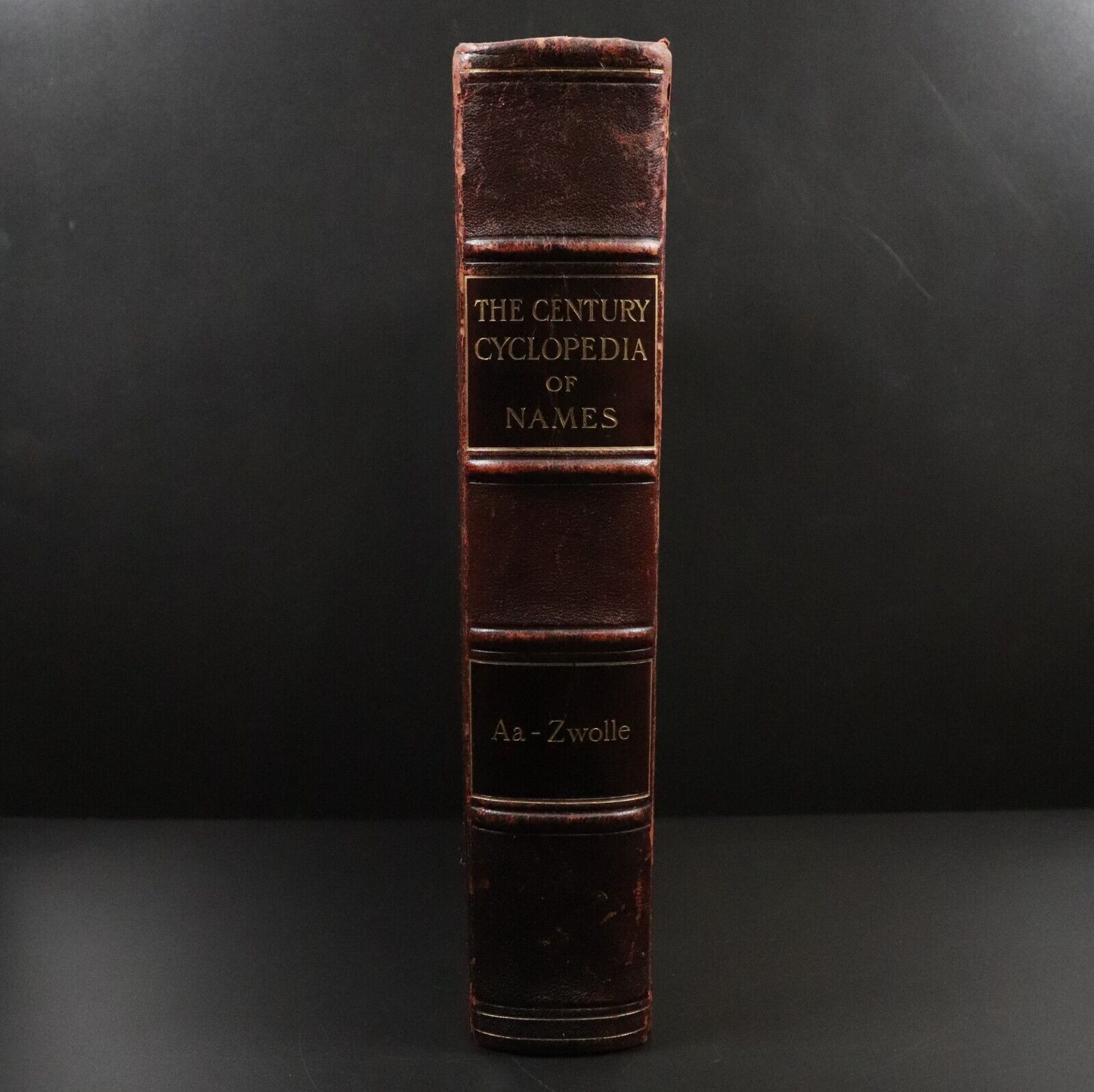 1904 The Century Cyclopedia Of Names by B.E. Smith Antique Names Reference Book