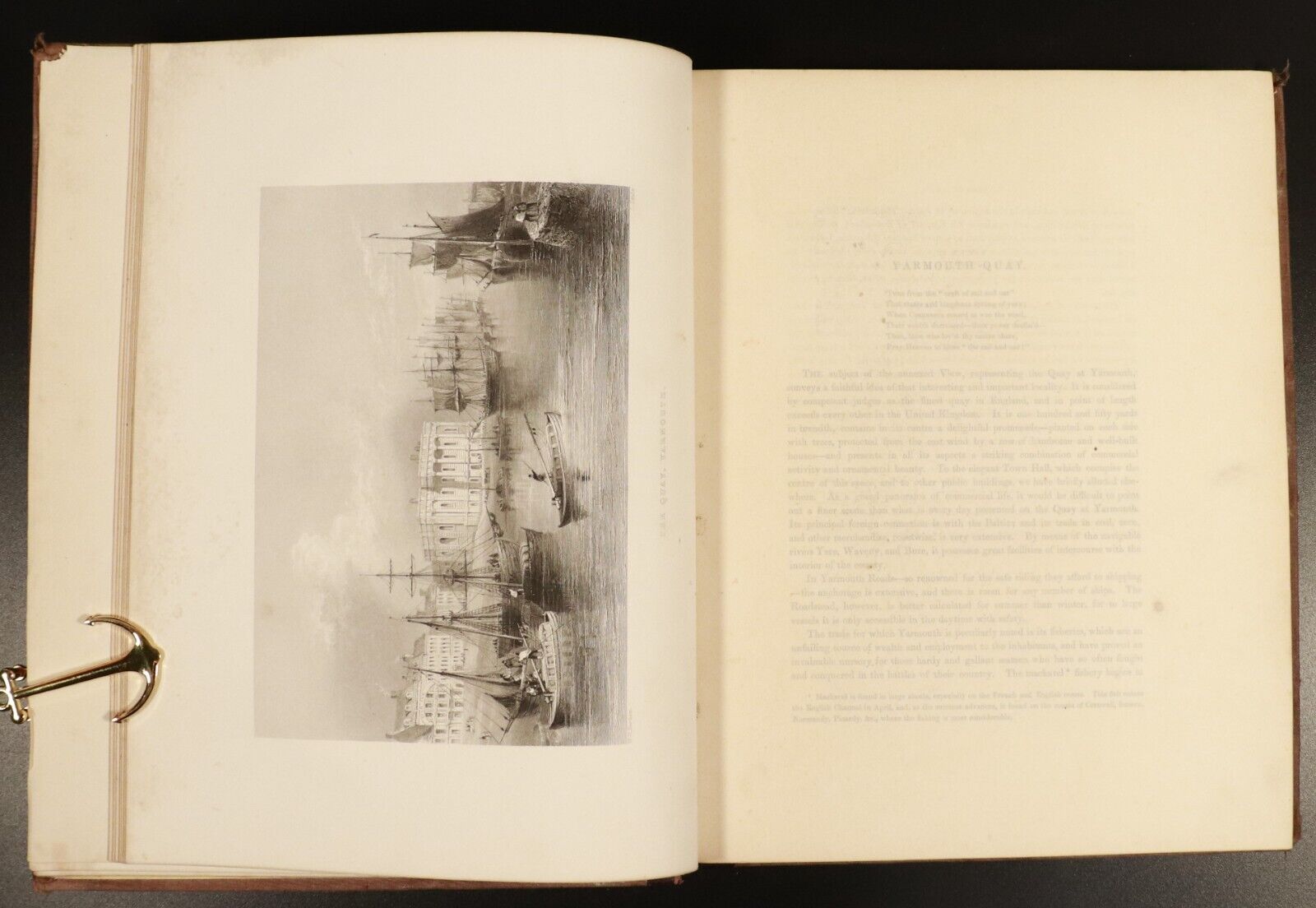 c1845 2vol Ports, Harbours Of Great Britain Antiquarian Maritime History Books