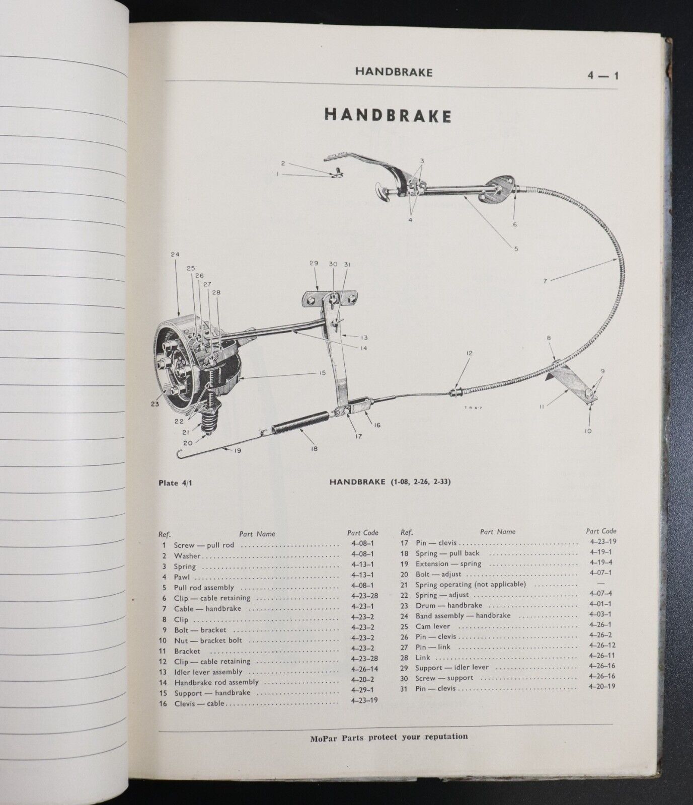 1954 Dodge Fargo Desoto Chrysler Australia Mopar Truck Parts Automotive Book