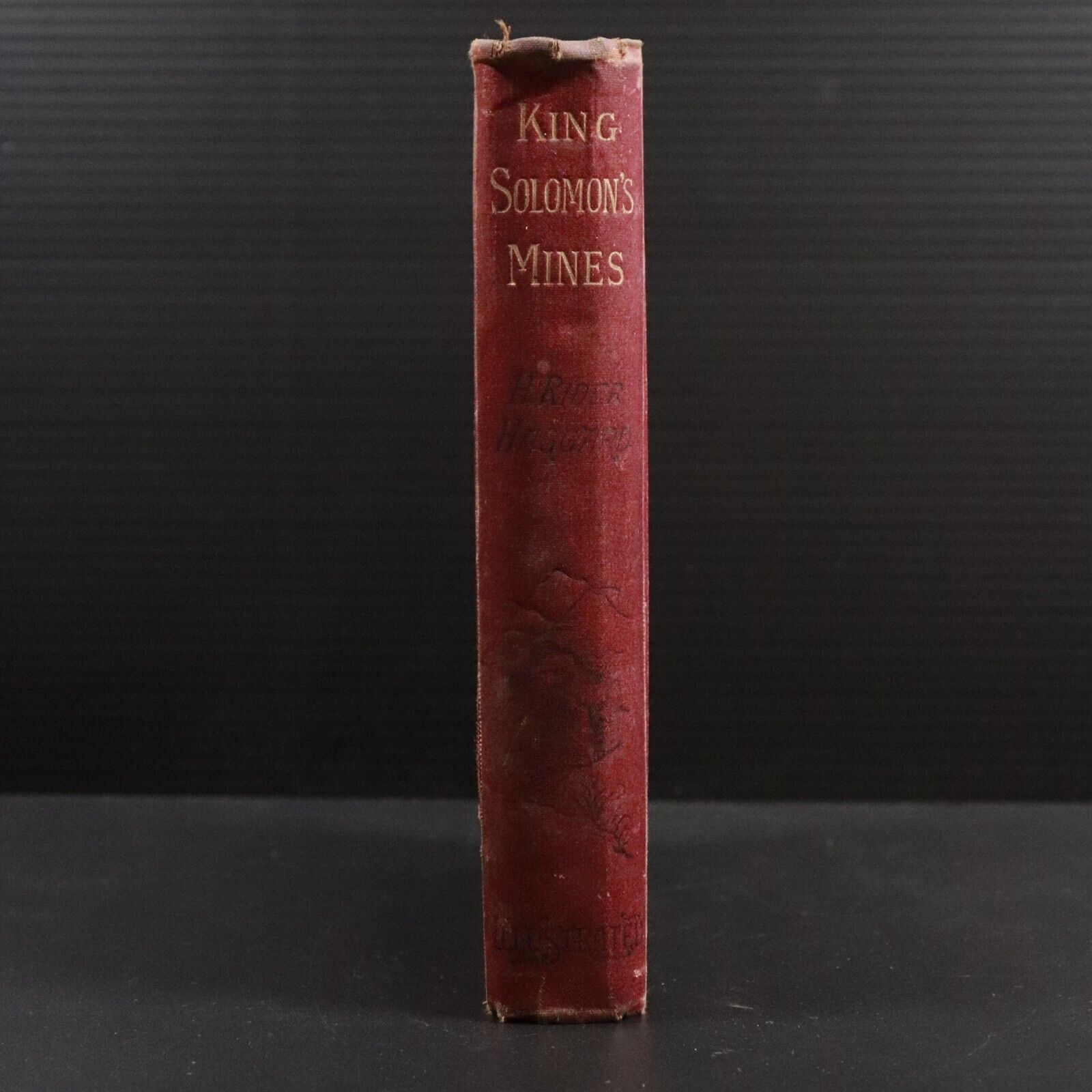 1888 King Solomon's Mines by H. Rider Haggard Antique Book Early Reprint