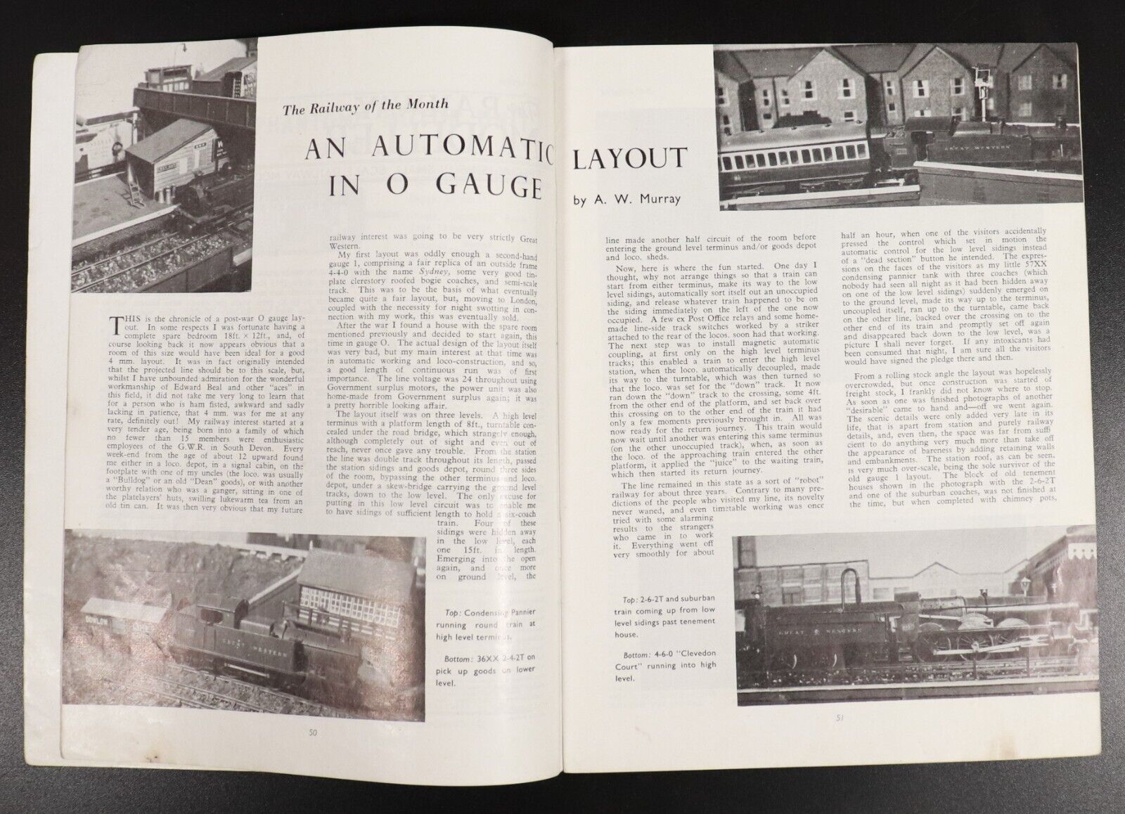 c1954 5vol Railway Modeller For The Average Enthusiast Magazine Railway Books