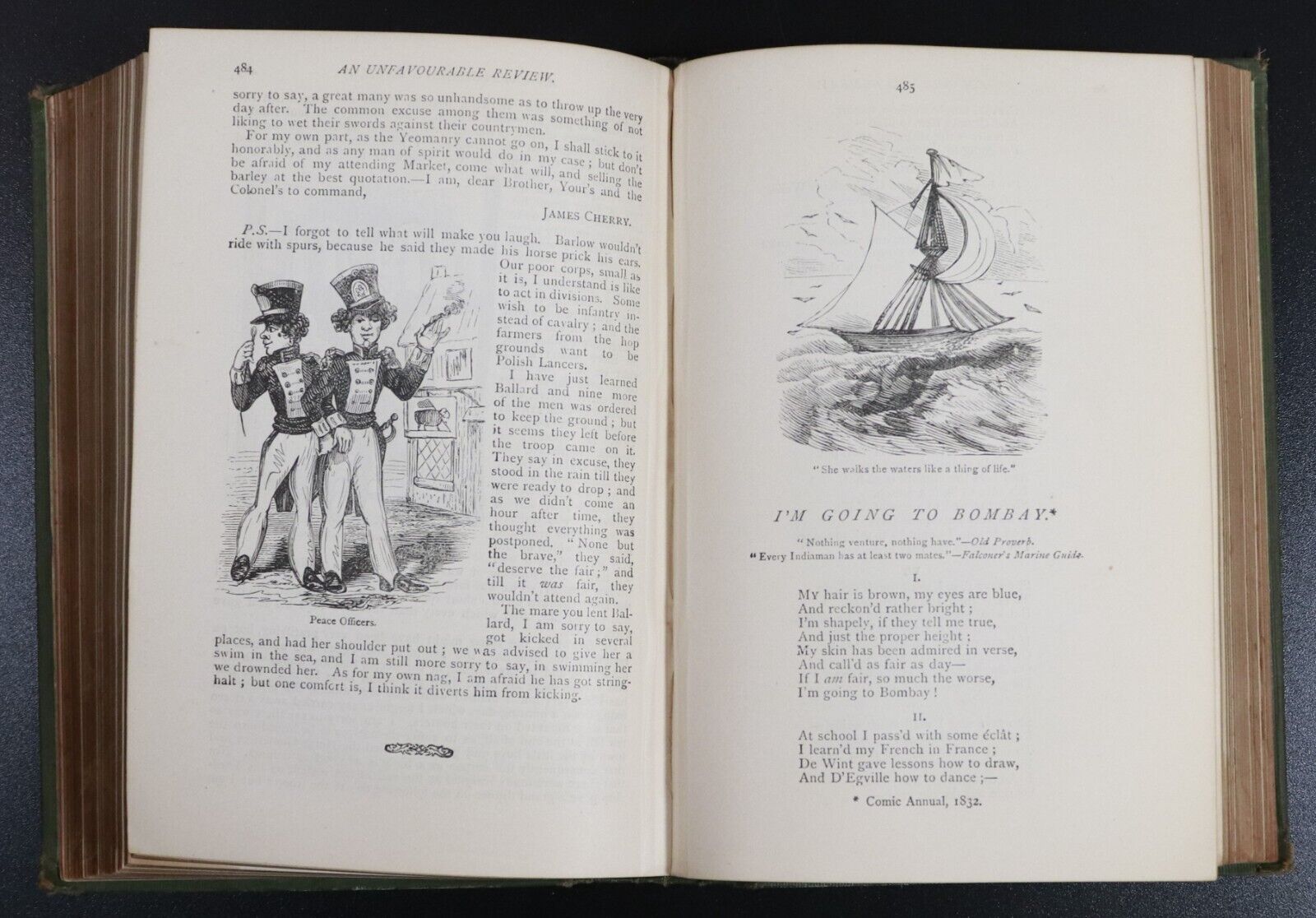 c1895 The Choice Works Of Thomas Hood Antique British Prose & Verse Book