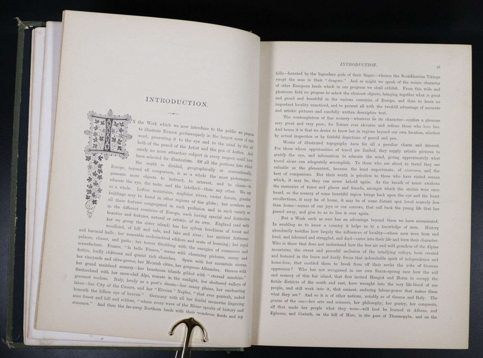 c1890 Picturesque Europe: The British Isles Antiquarian Illustrated History Book