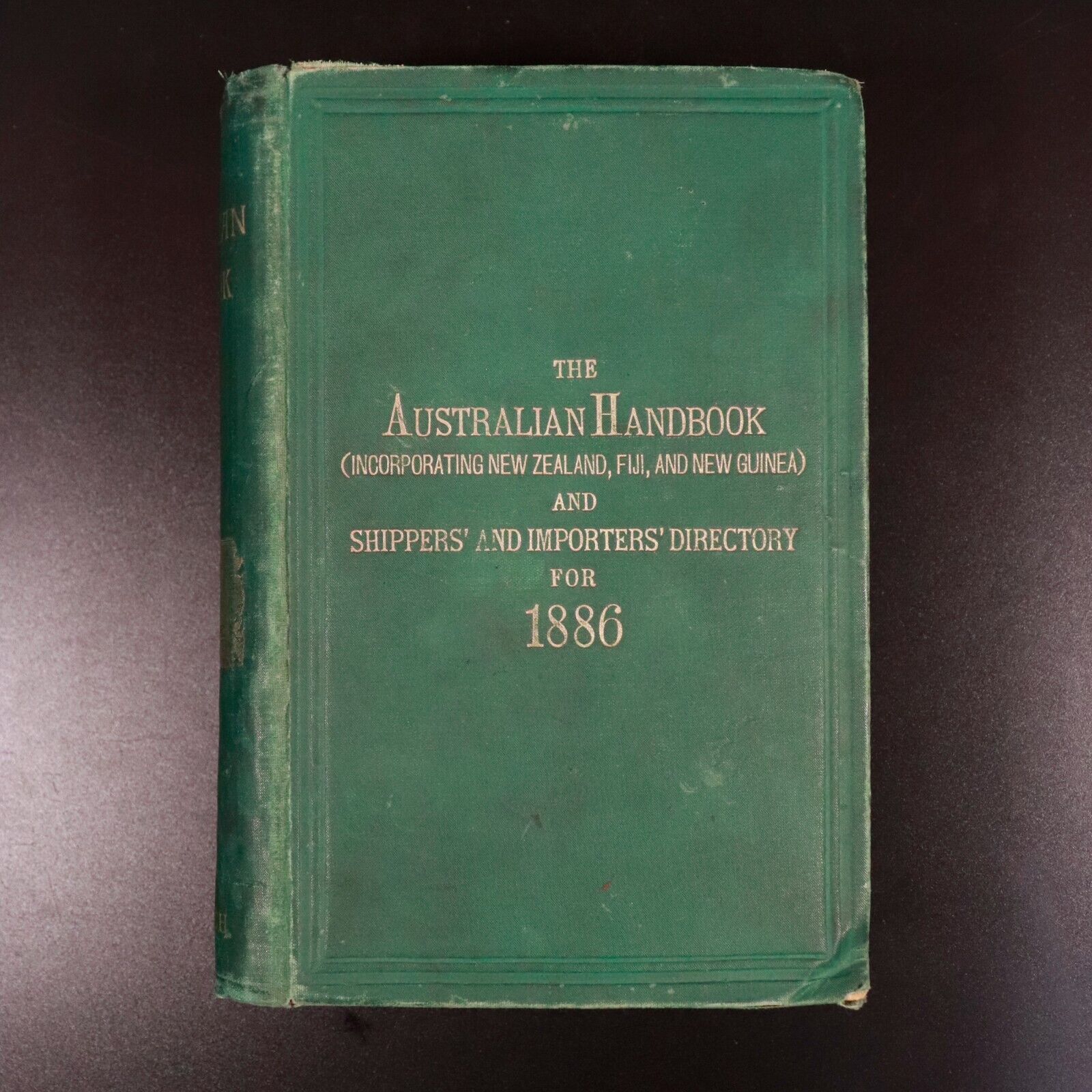 1886 Australian Handbook Directory Business Guide Antiquarian Reference Book