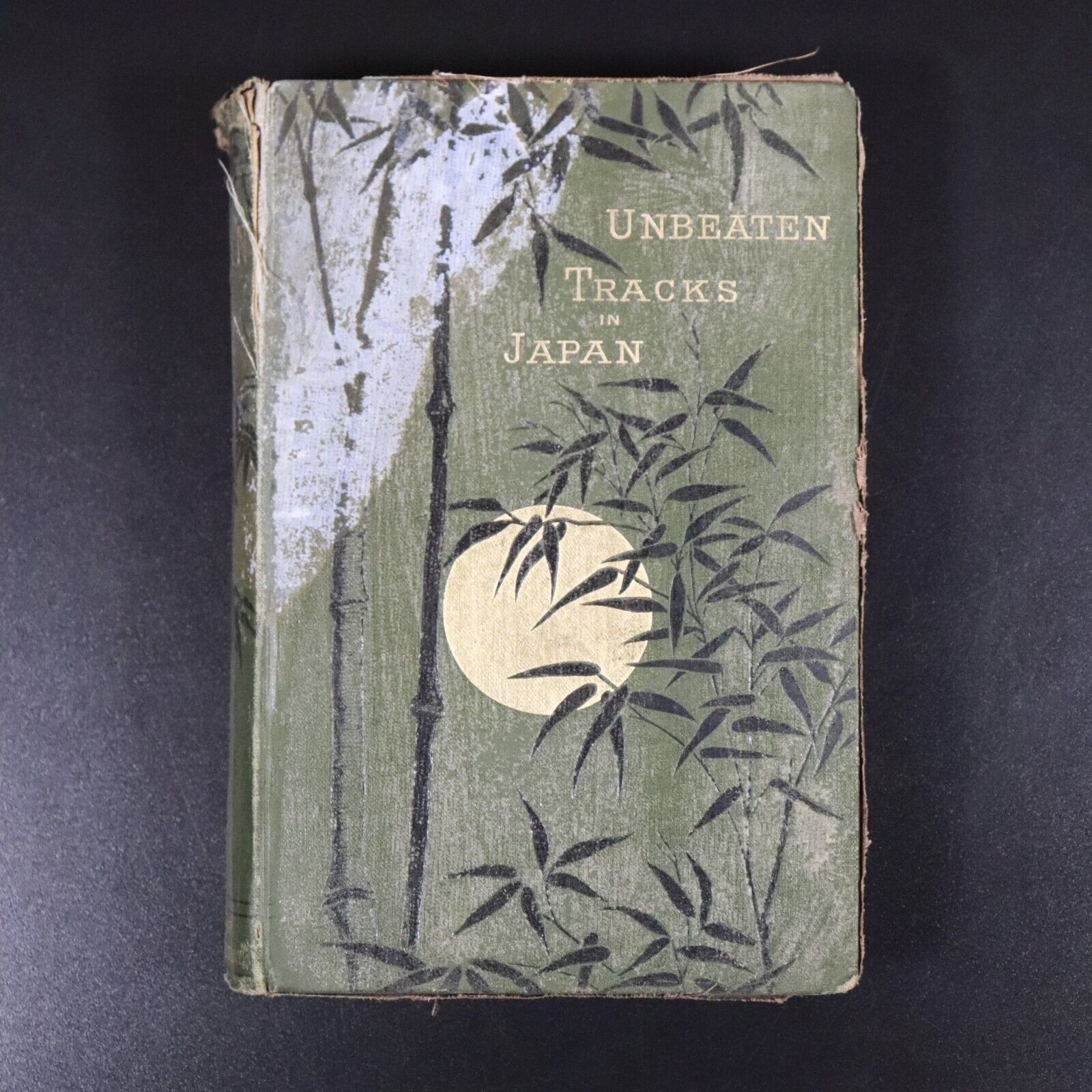 1885 Unbeaten Tracks In Japan by Isabella L Bird Illustrated Antique Travel Book