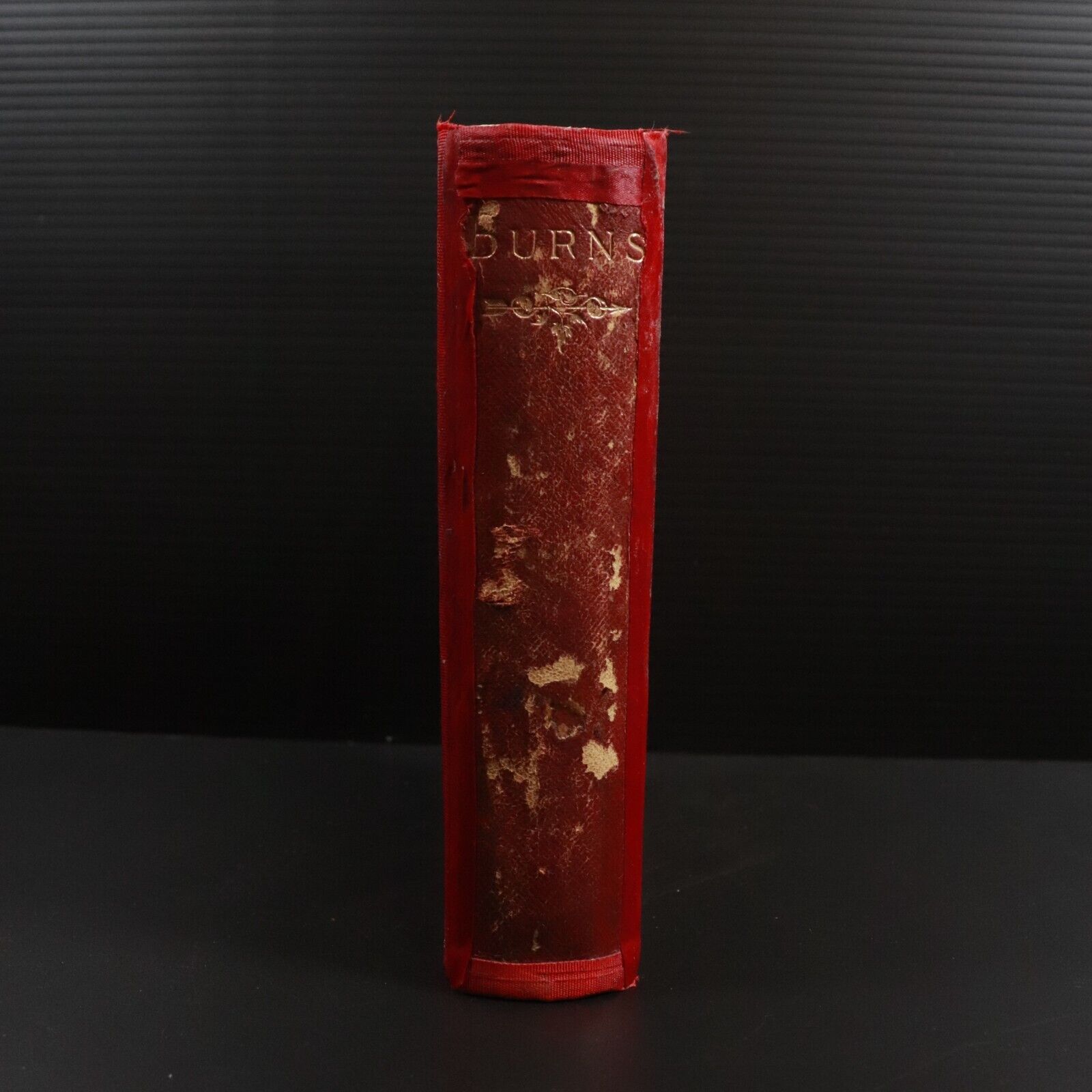 1889 The Poetical Works Of Robert Burns Antique Scottish Literature Book