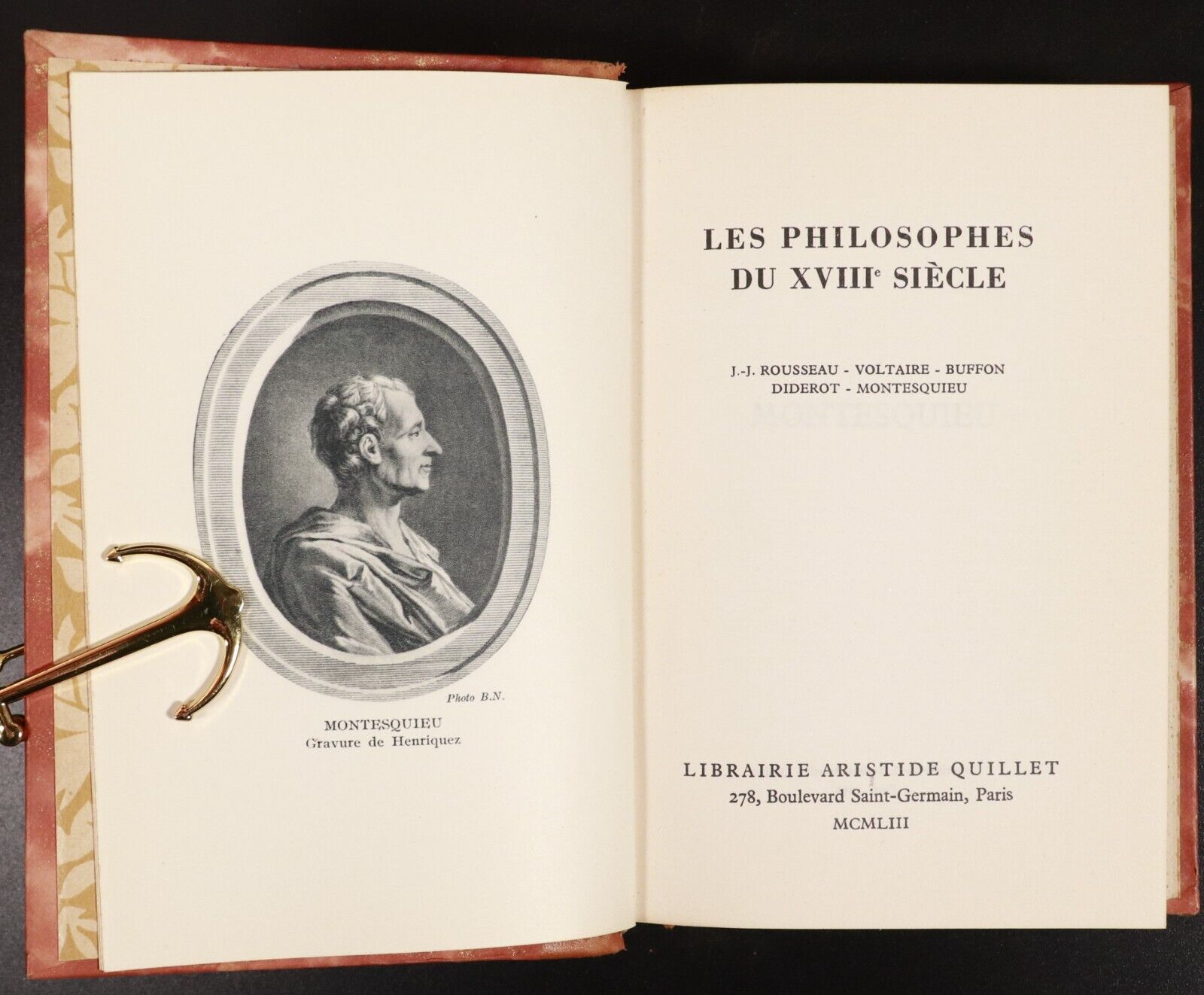 1953 9vol Collection Des Grands Classiques Quillet Antique French Book Set