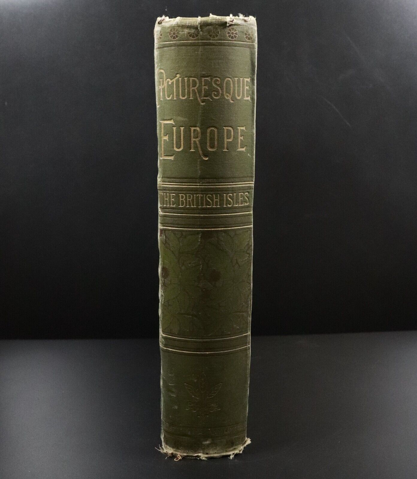 c1890 Picturesque Europe: The British Isles Antiquarian Illustrated History Book