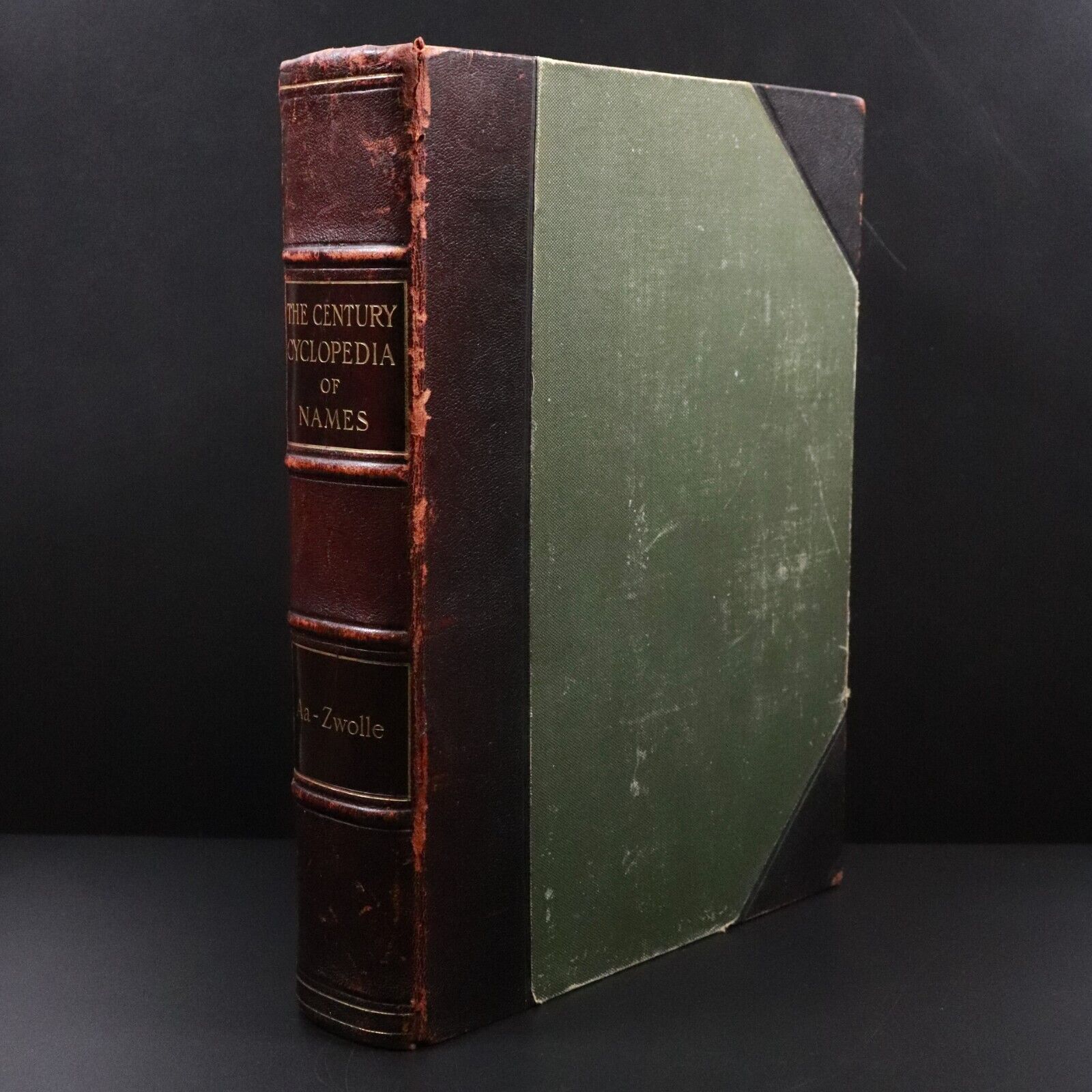 1904 The Century Cyclopedia Of Names by B.E. Smith Antique Names Reference Book