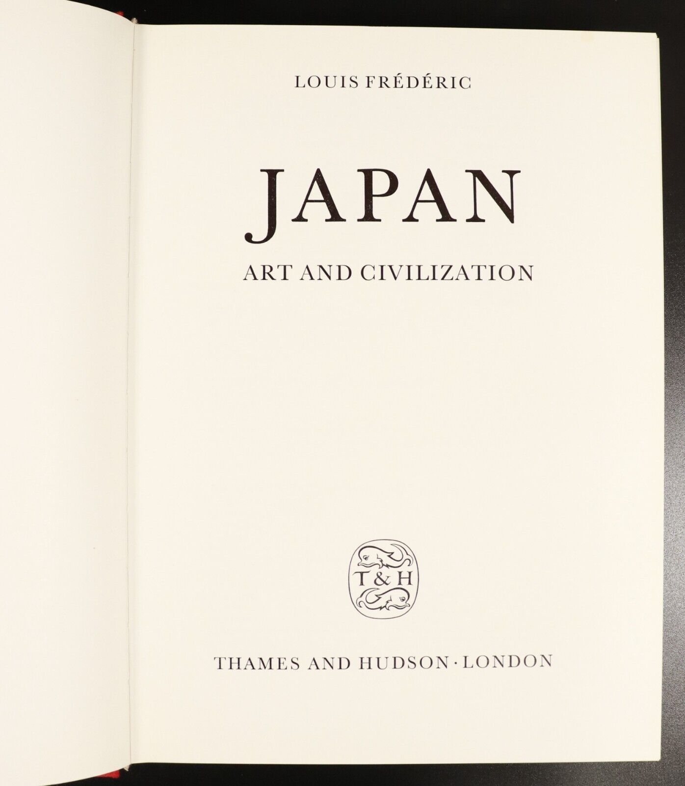 1971 Japan: Art & Civilization by Louis Frederic Japanese History Book