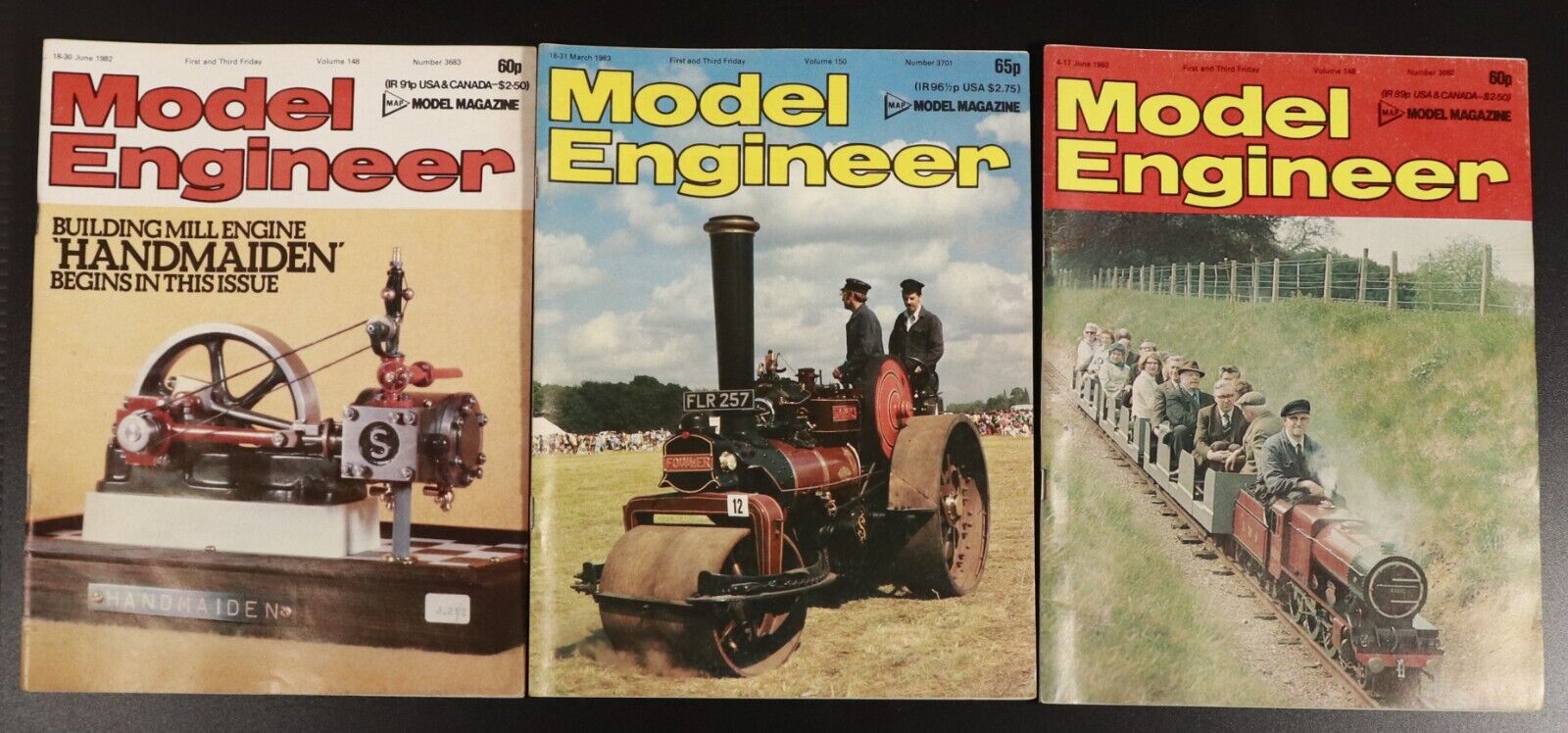 1982 33vol Model Engineer Map Model Magazine Modelling Hobby Books Bulk Lot