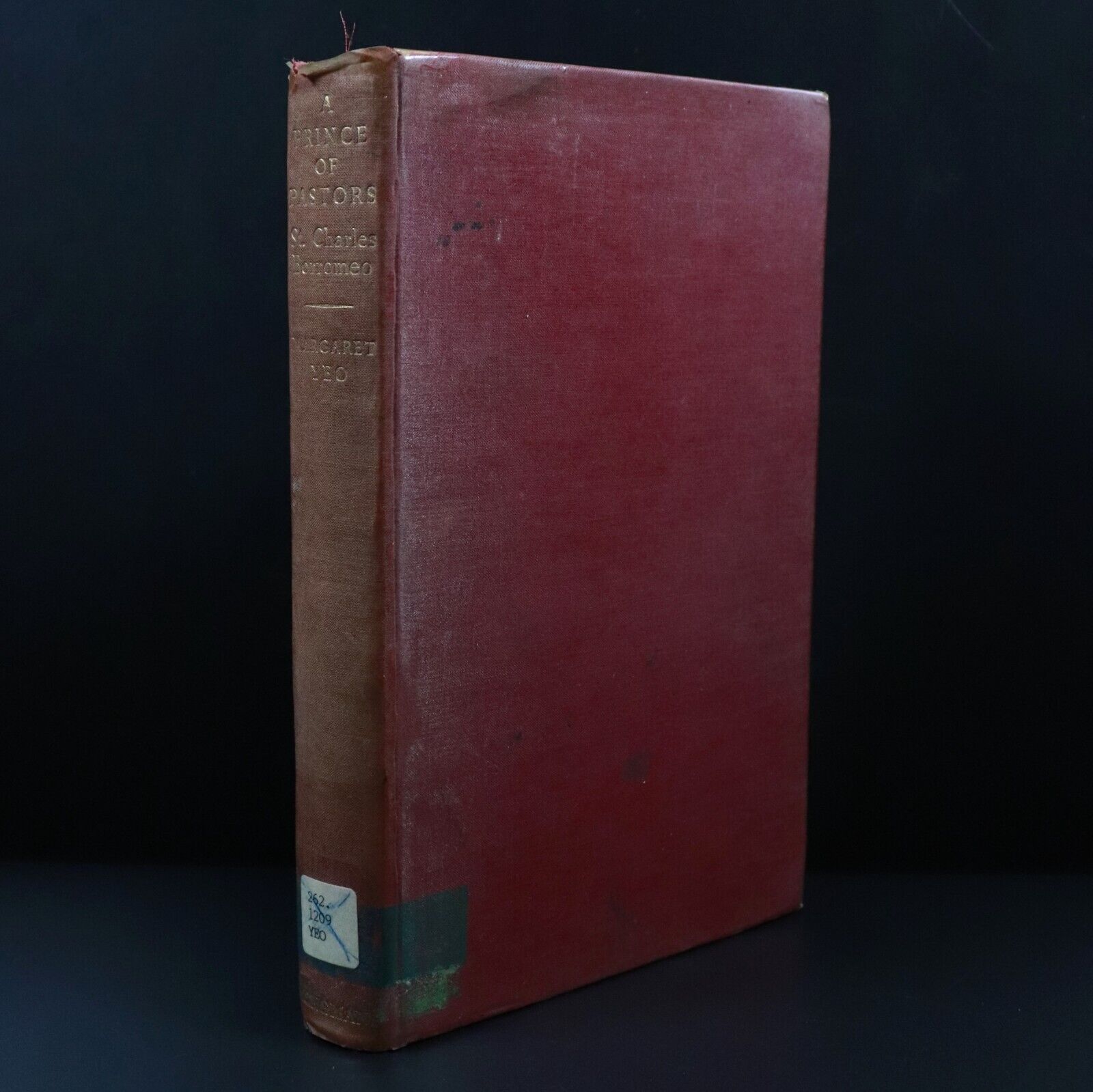 1938 A Prince Of Pastors St Charles Borromeo Antique Catholic History Book