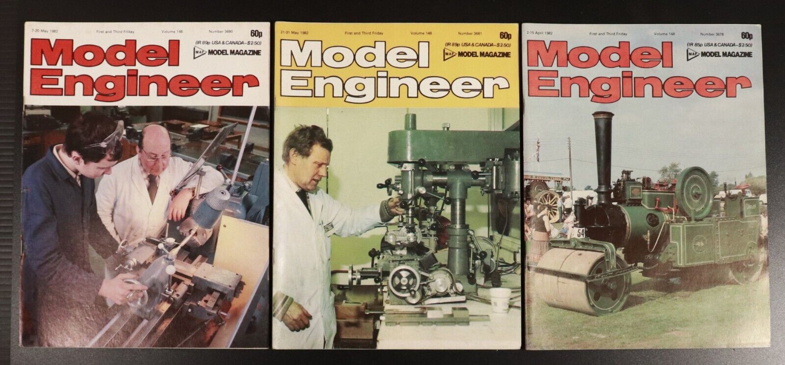 1982 33vol Model Engineer Map Model Magazine Modelling Hobby Books Bulk Lot