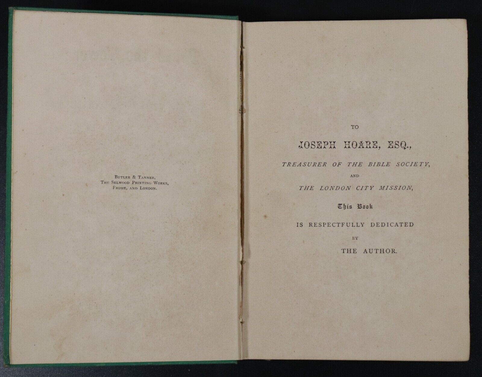 1875 Round The Tower: London City Mission Story Antique British History Book