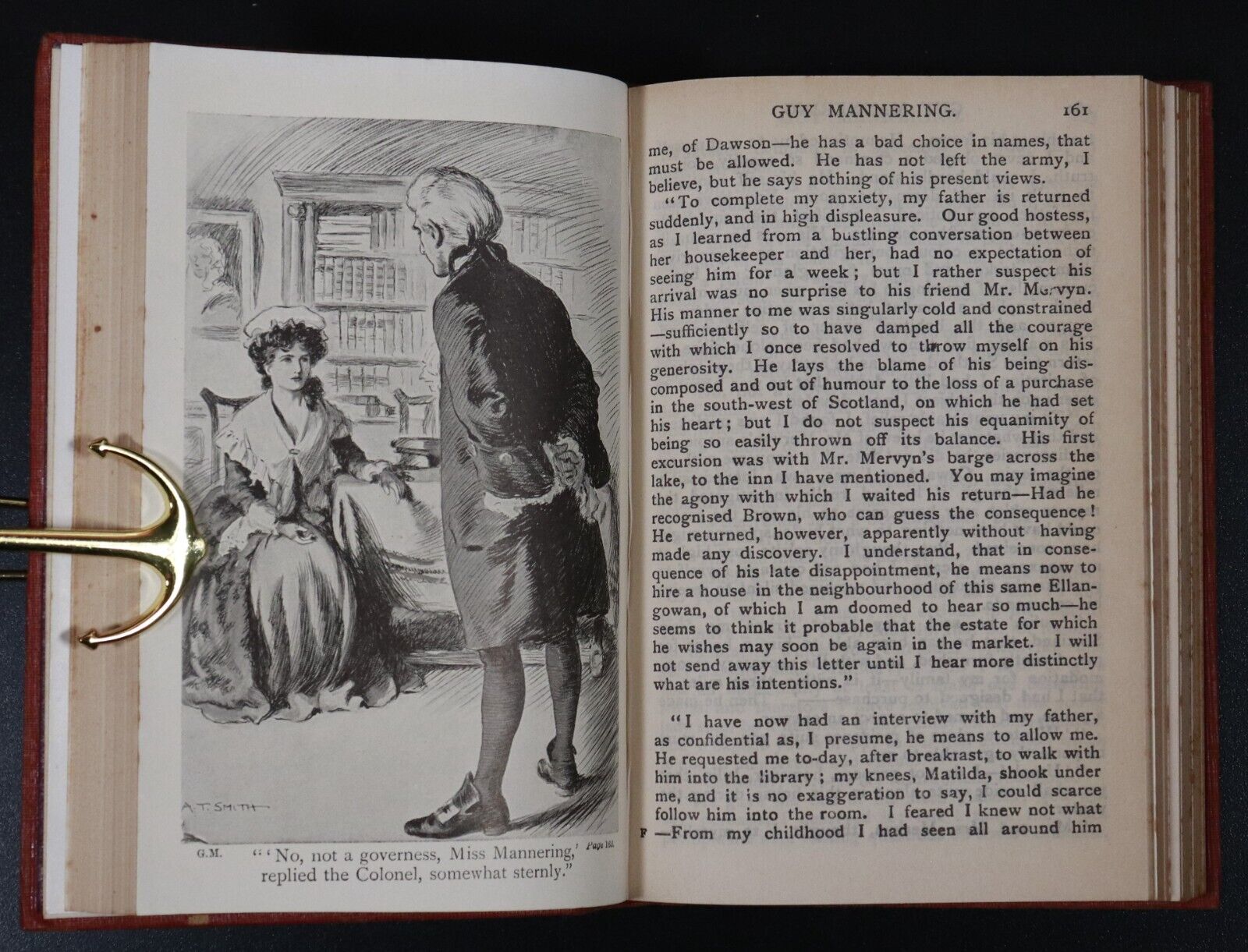 c1910 5vol Works of Sir Walter Scott Antique Literature Books Collins Clear Type